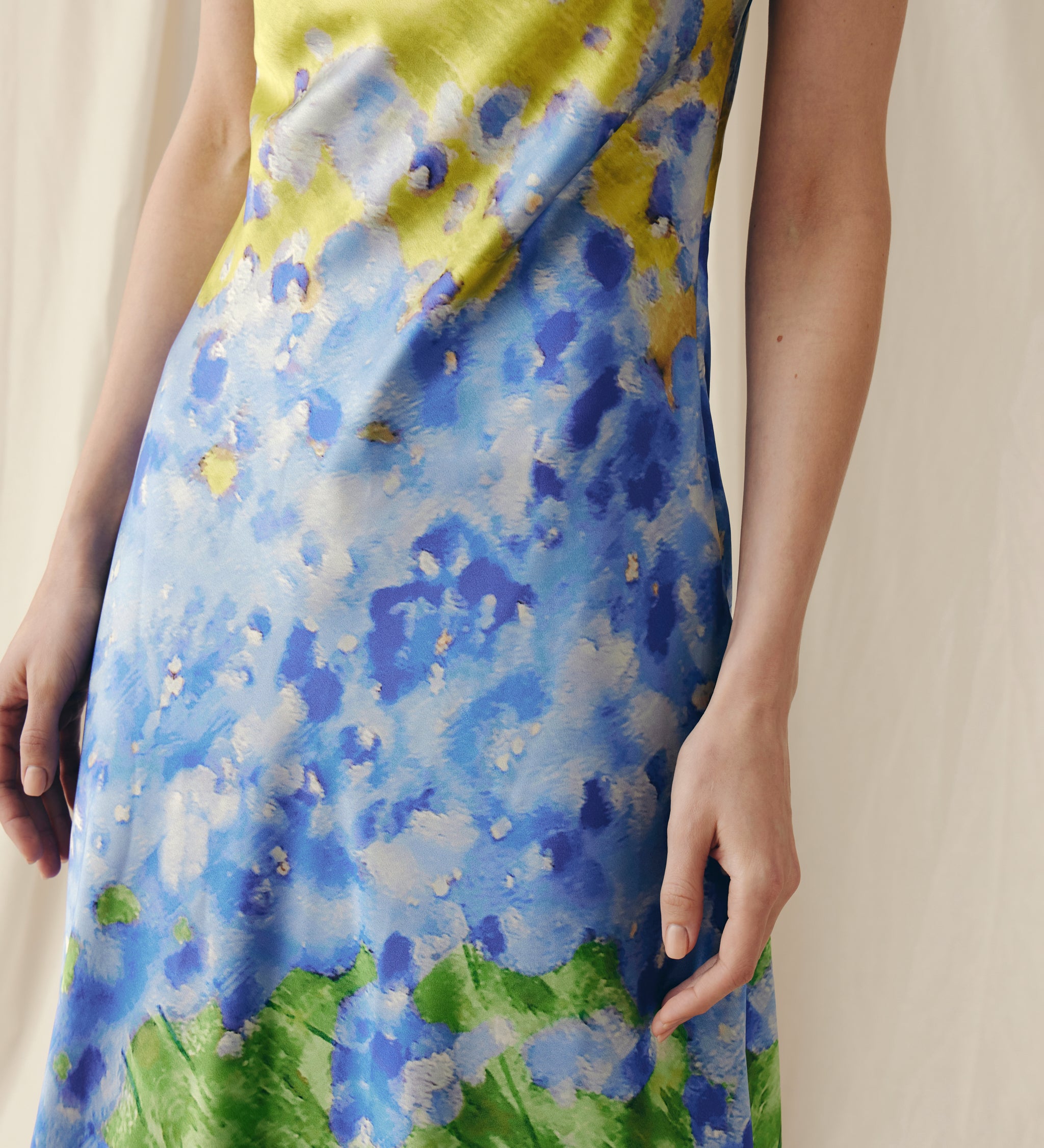 Vestido largo tirantes
