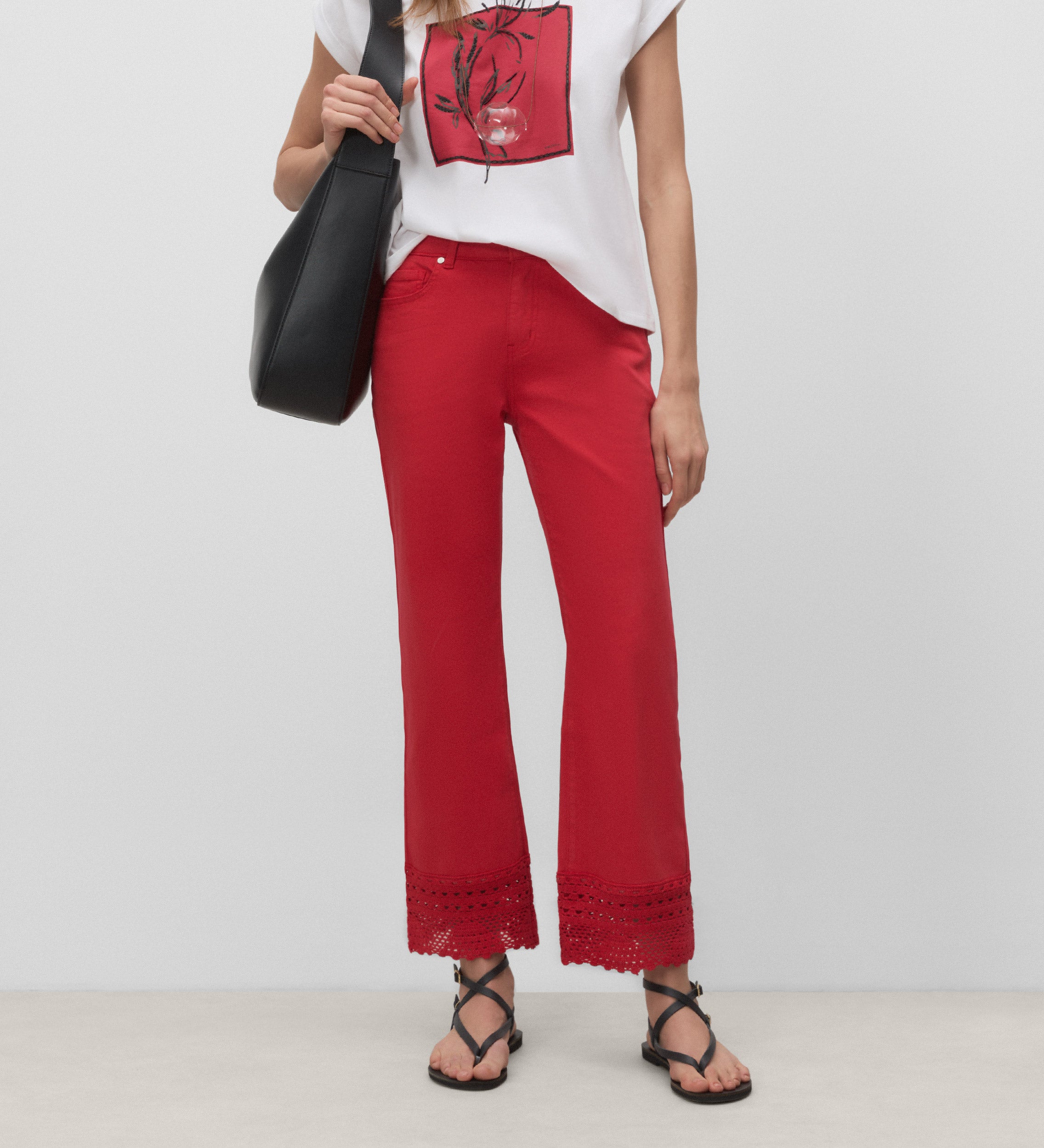 Decorative low trousers
