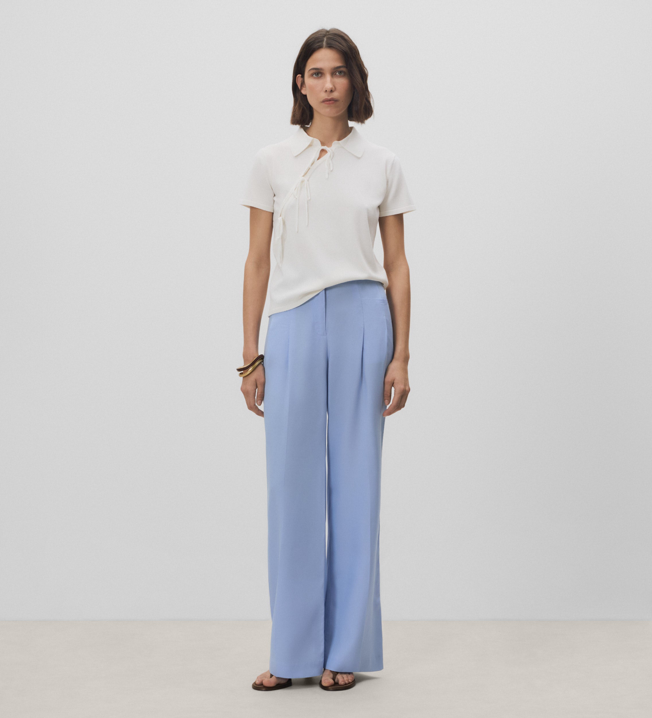 Pantalón ancho bolsillos