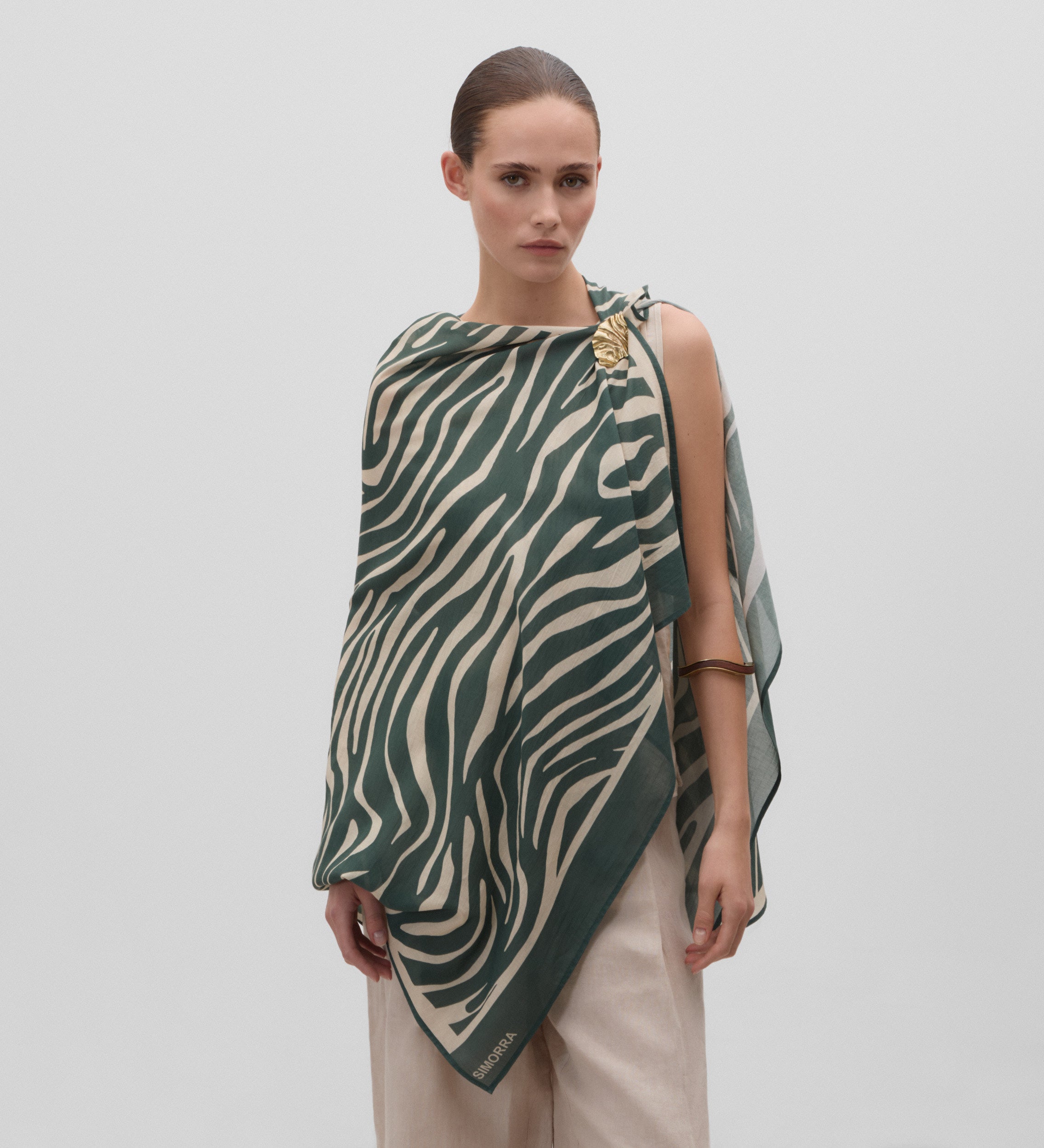 Animal print pareo