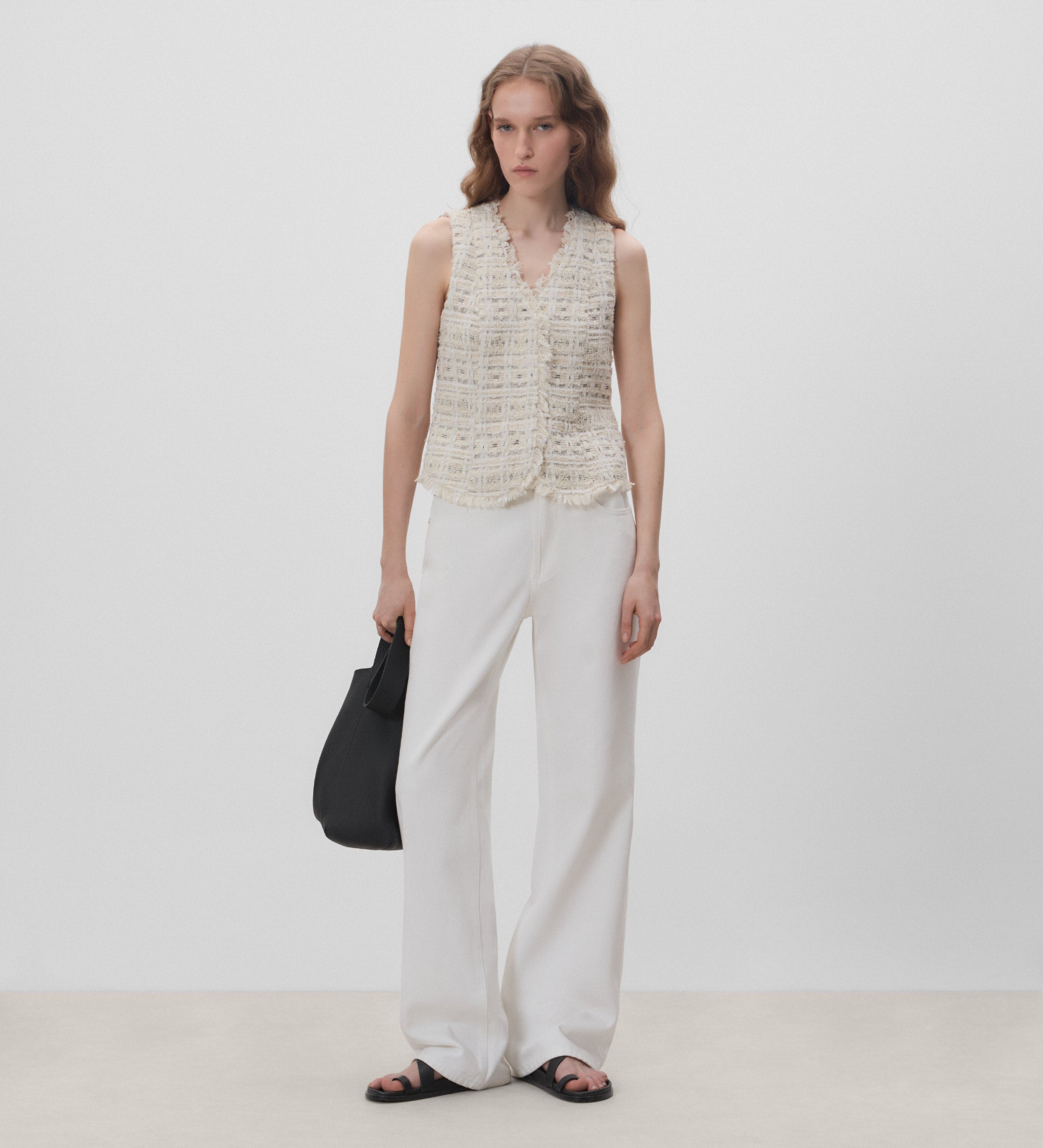 Gilet tricoté fantaisie
