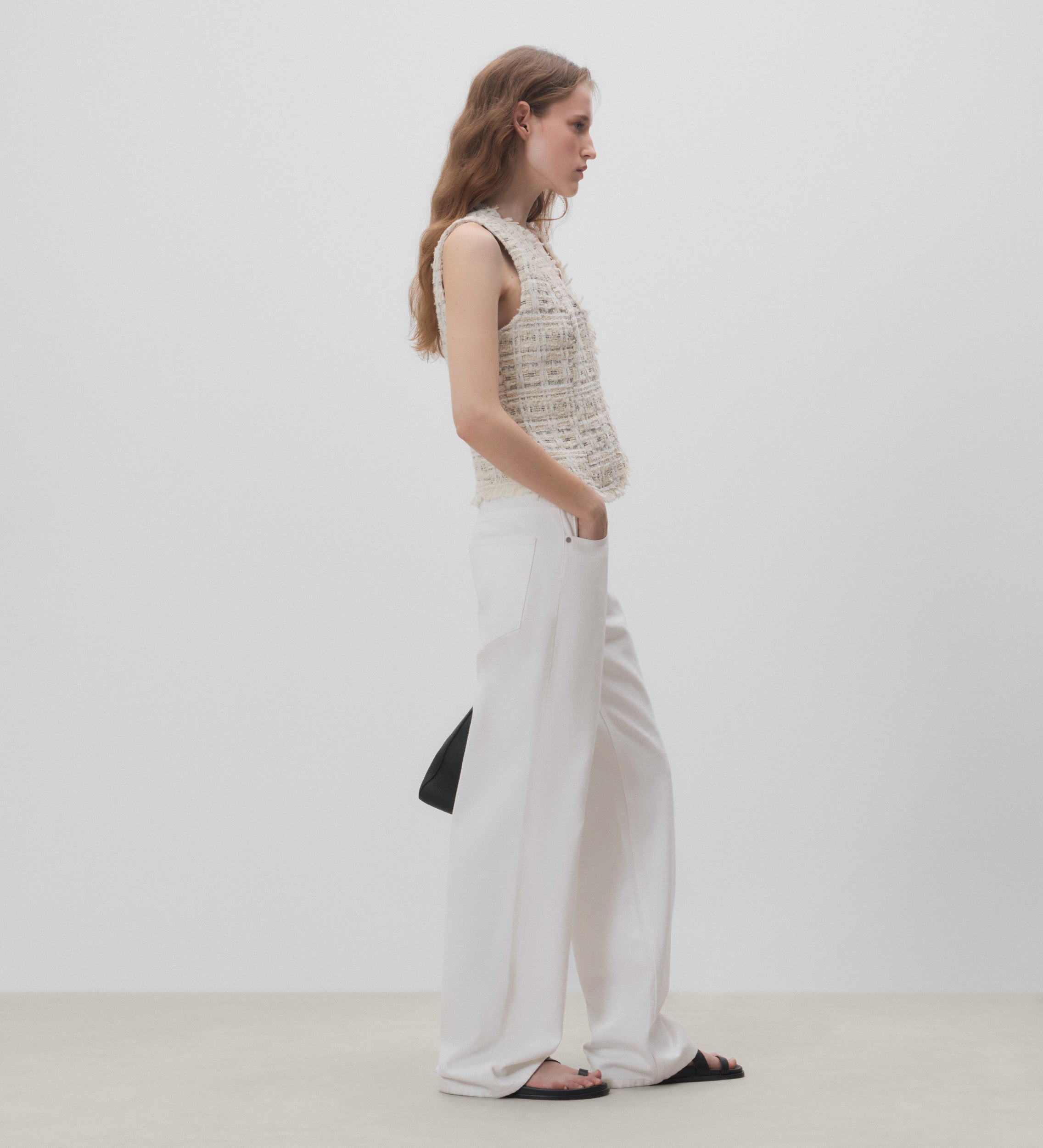 Gilet tricoté fantaisie