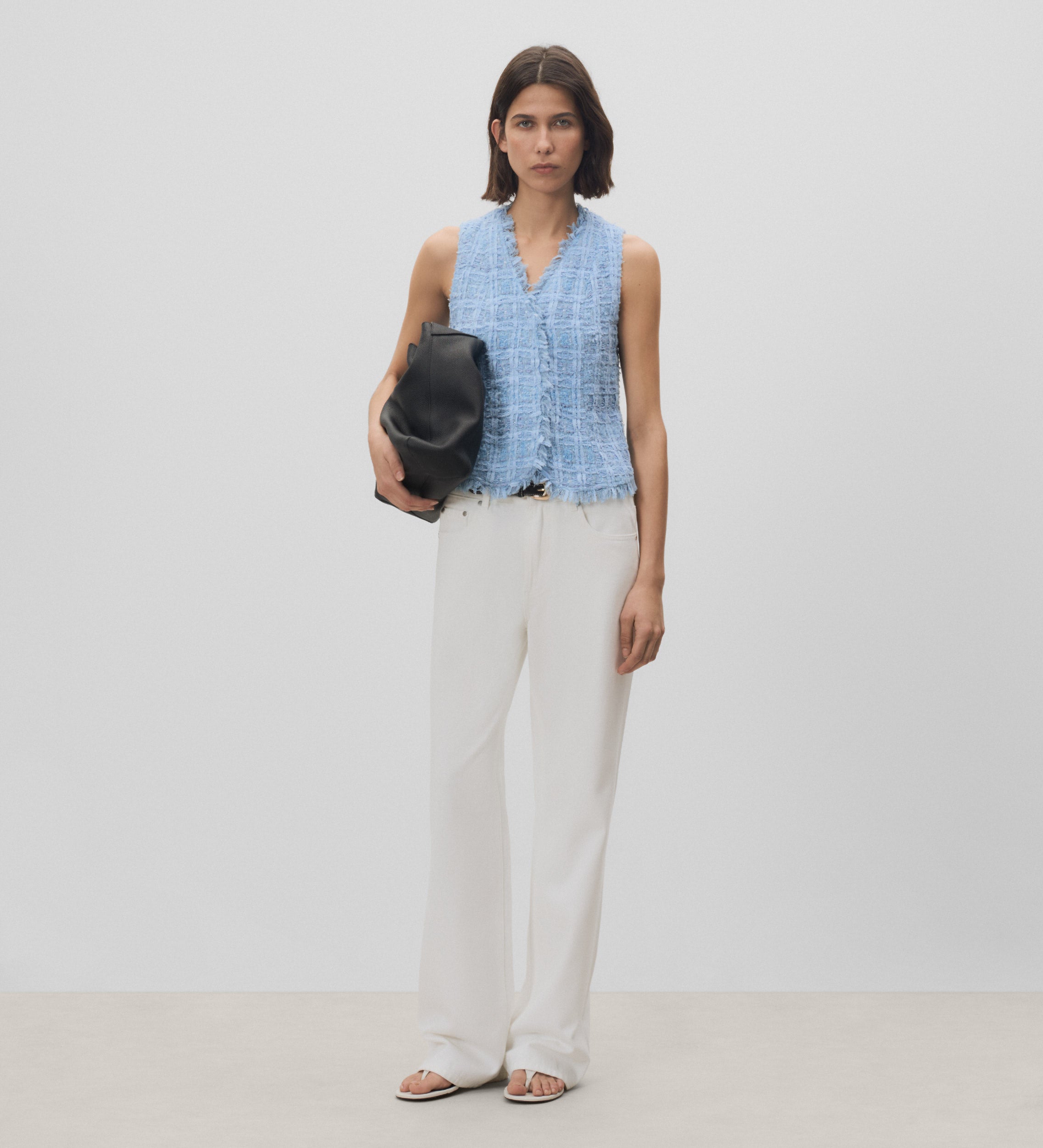 Gilet tricoté fantaisie