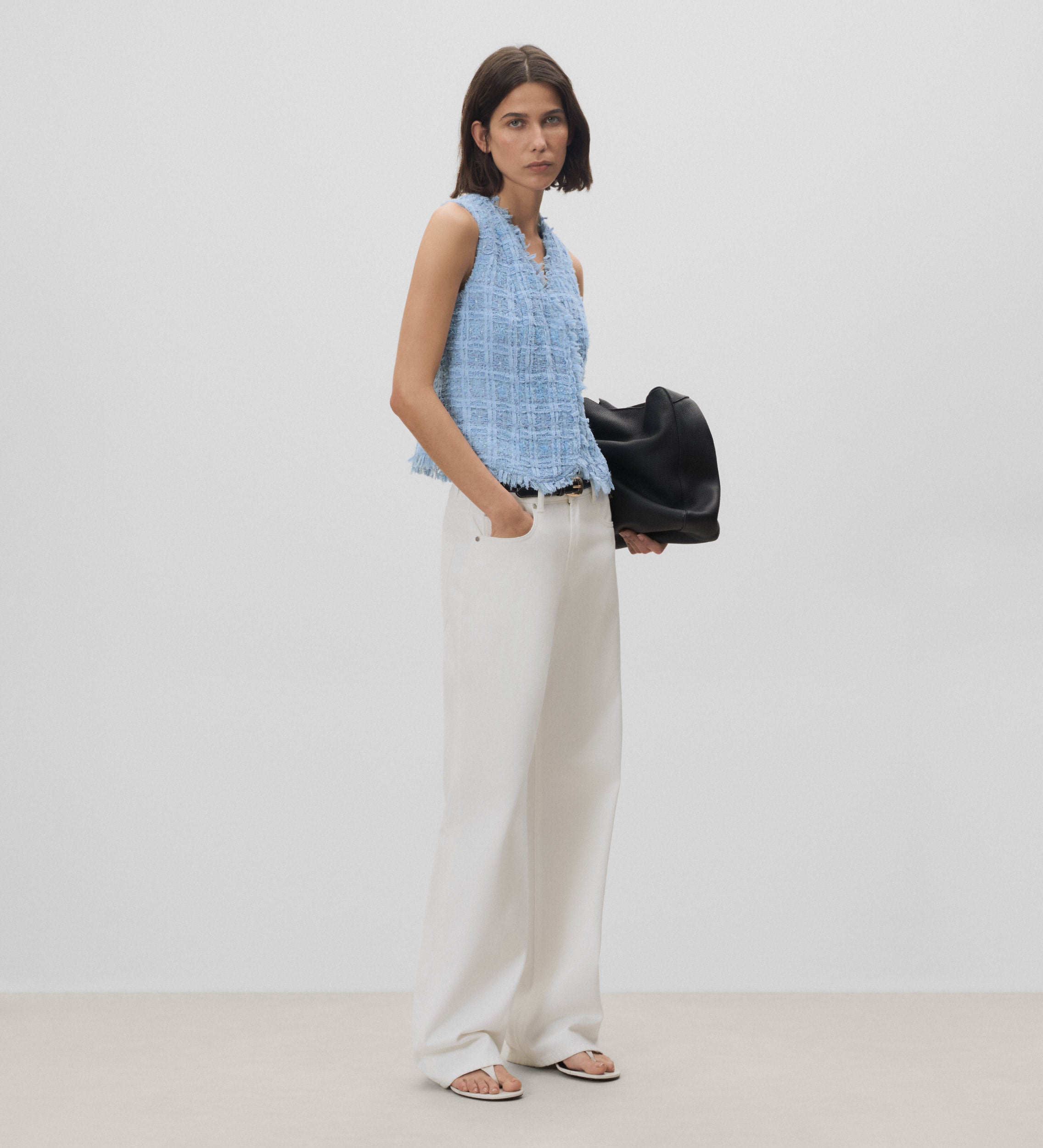 Gilet tricoté fantaisie