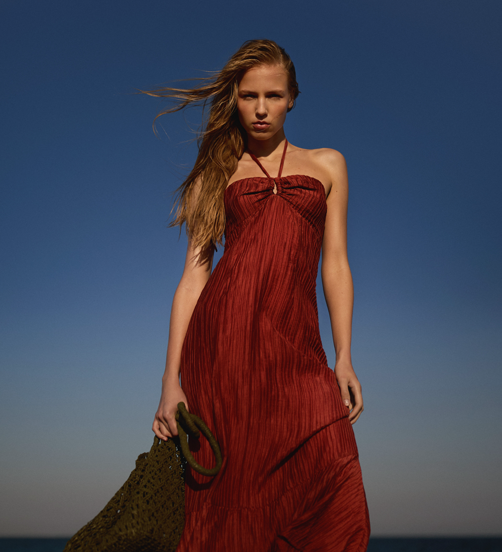 Robe longue dos nu
