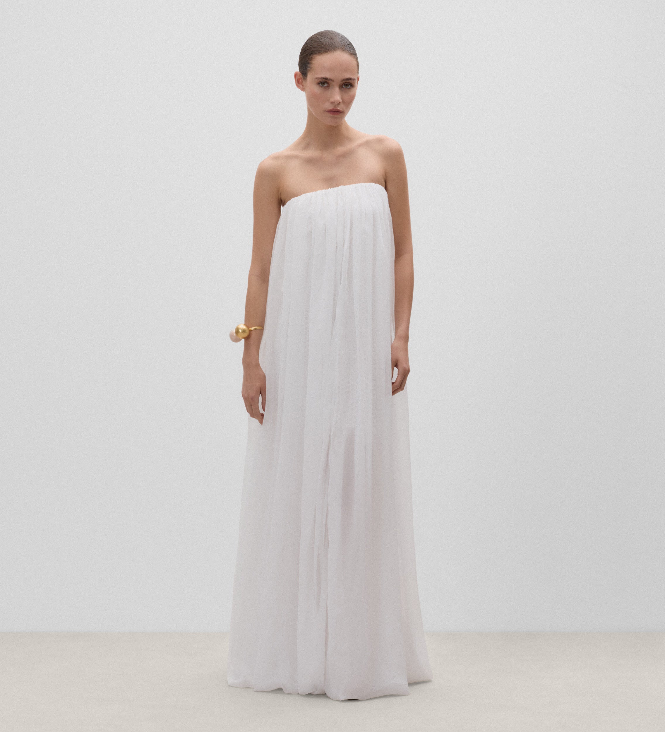Strapless dress