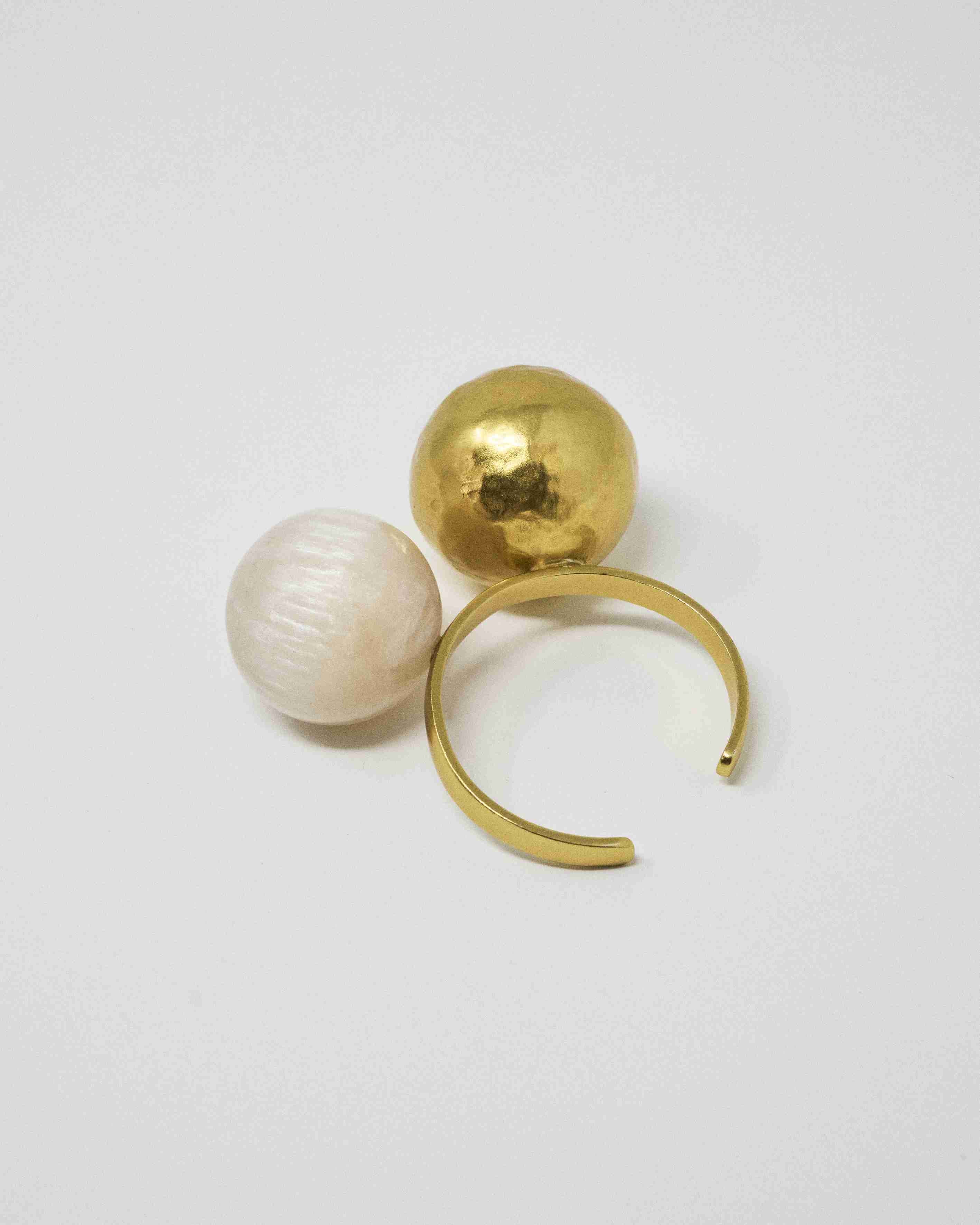 Gold beaded bracelet