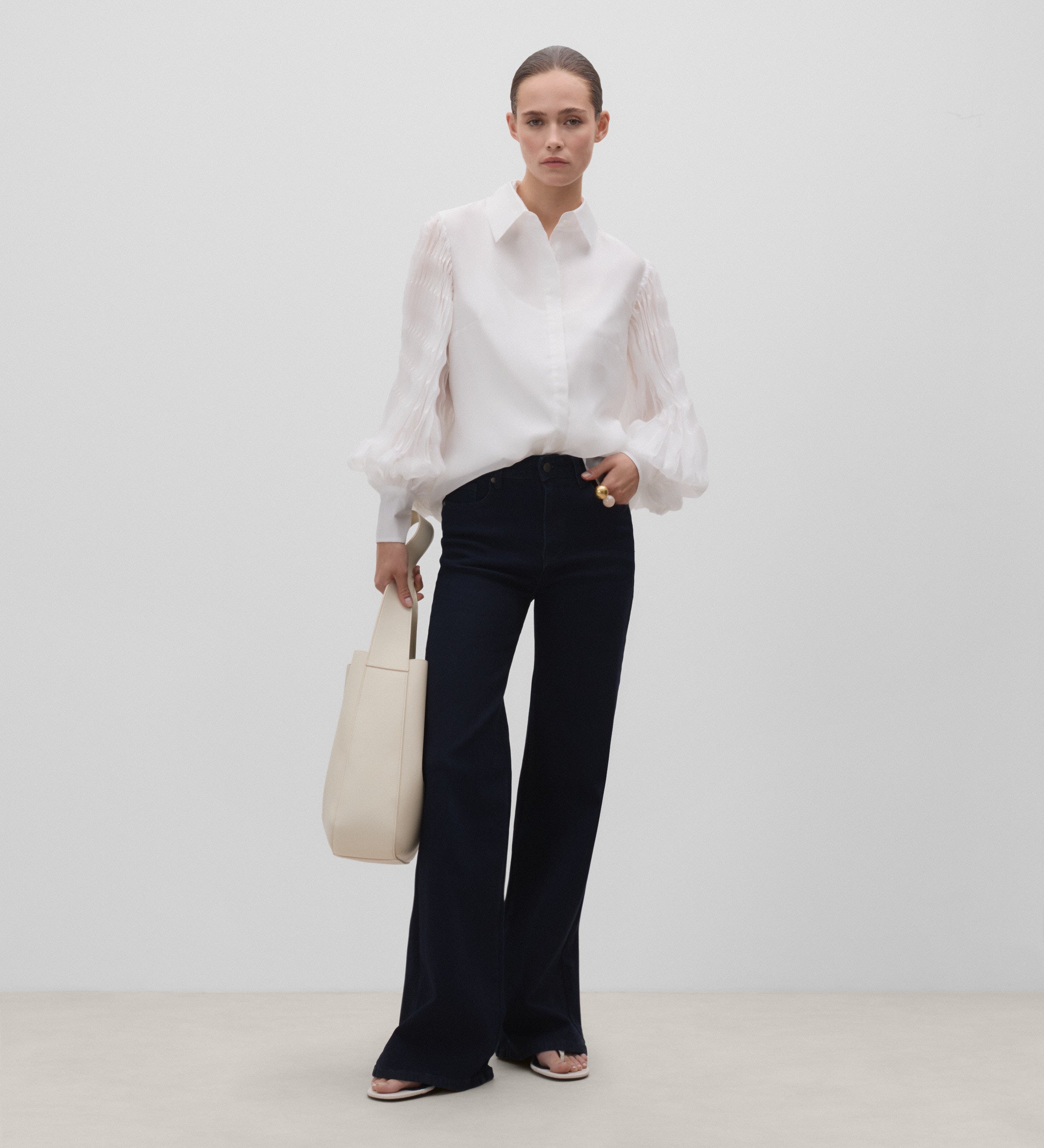 Chemisier en organza