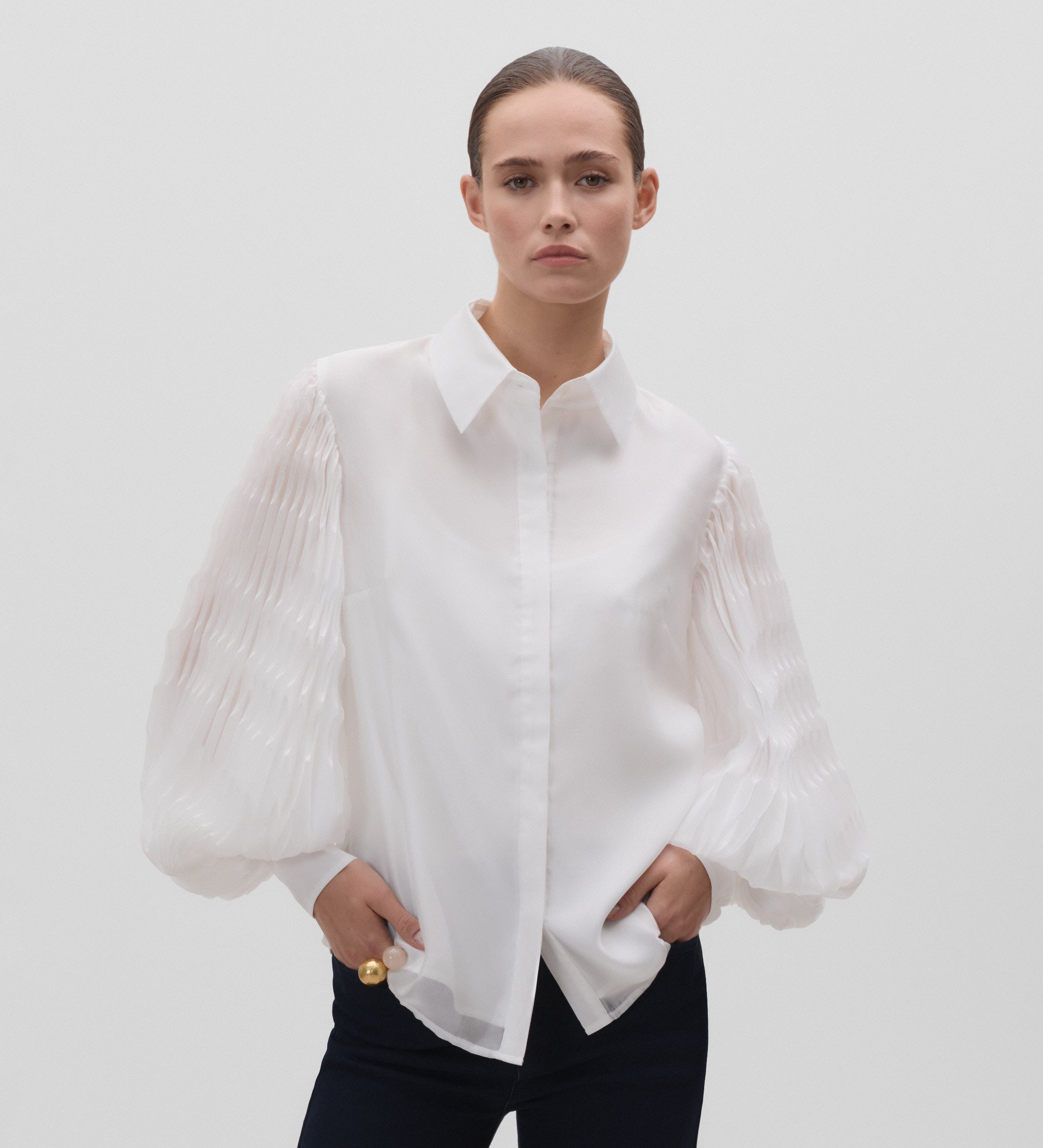 Chemisier en organza