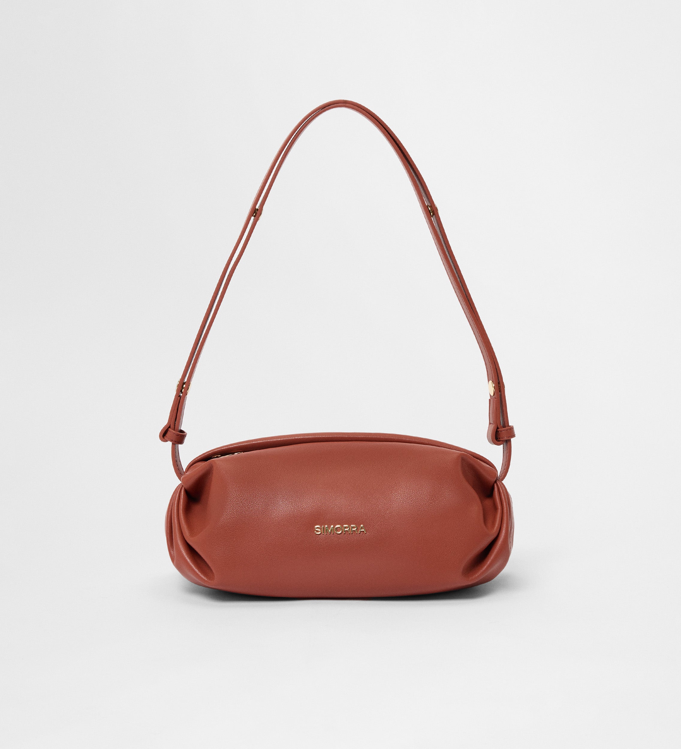 Bolso piel baguette