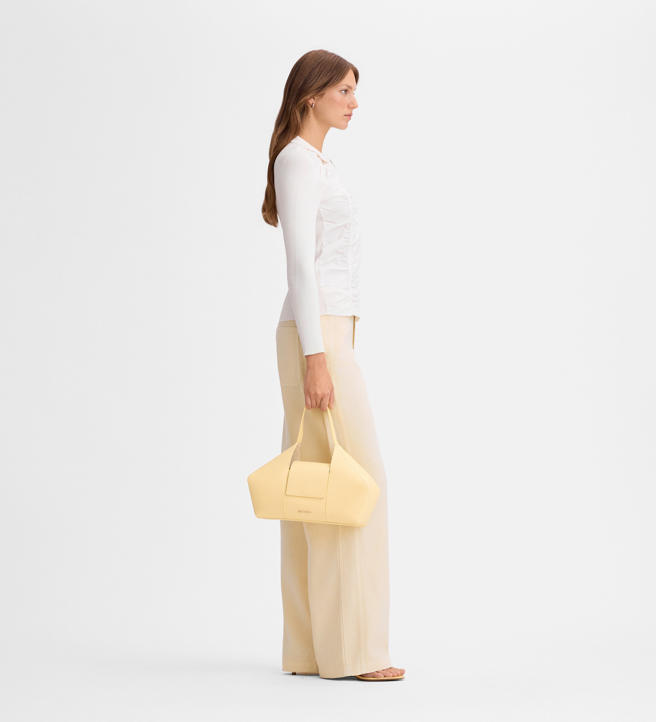 Chaqueta de punto bimateria