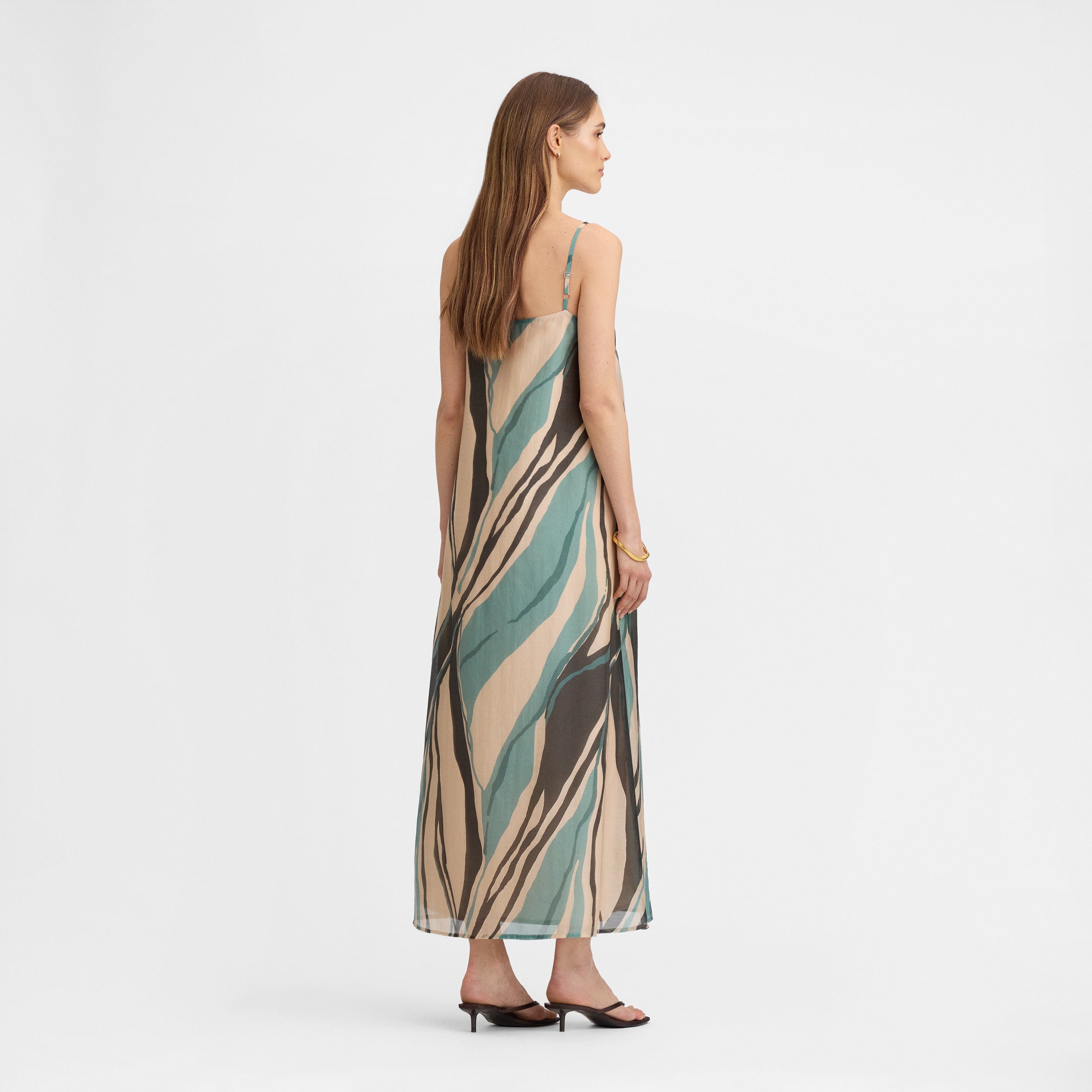 Vestido tirantes estampado