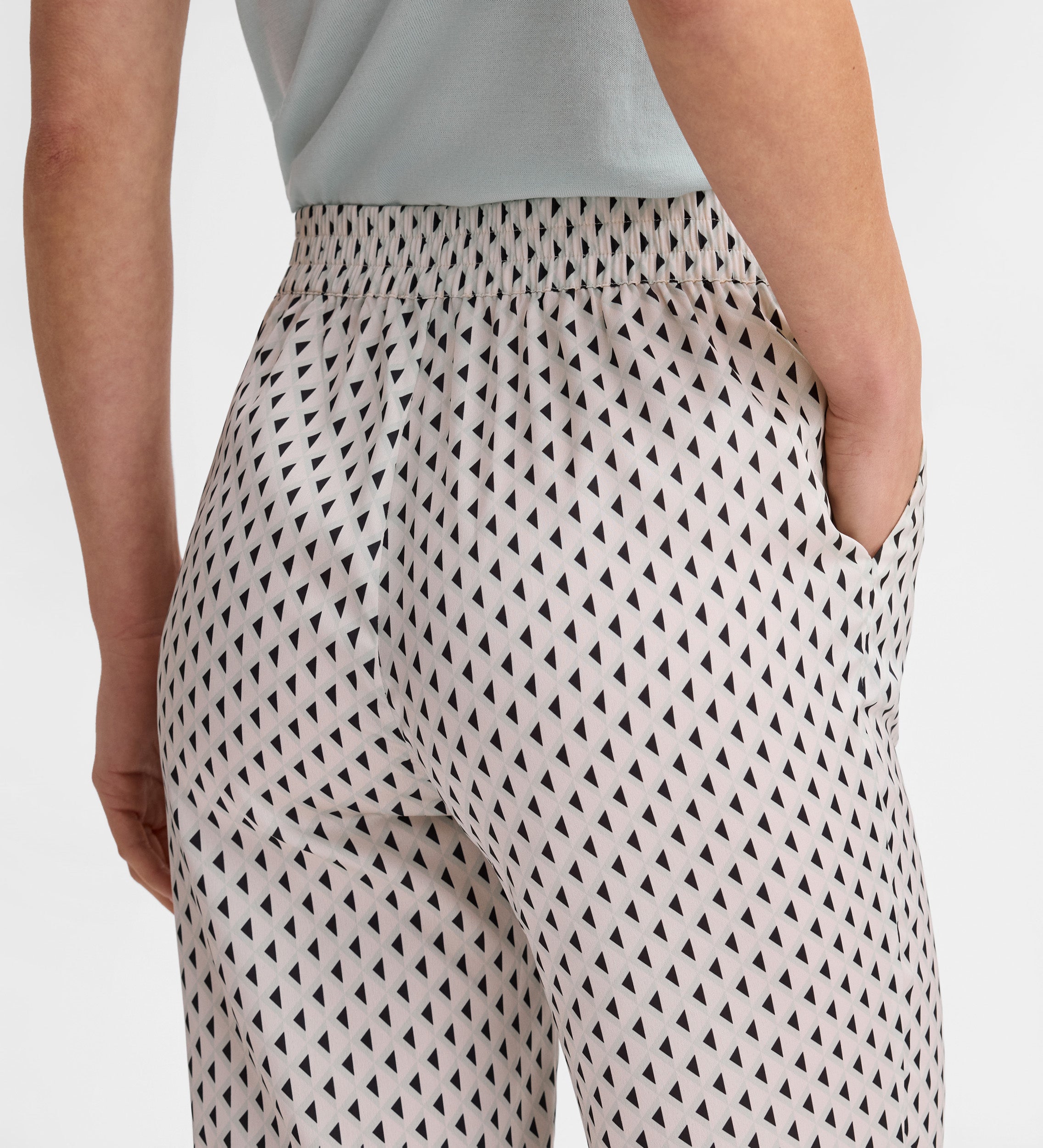 Pantalón largo estampado