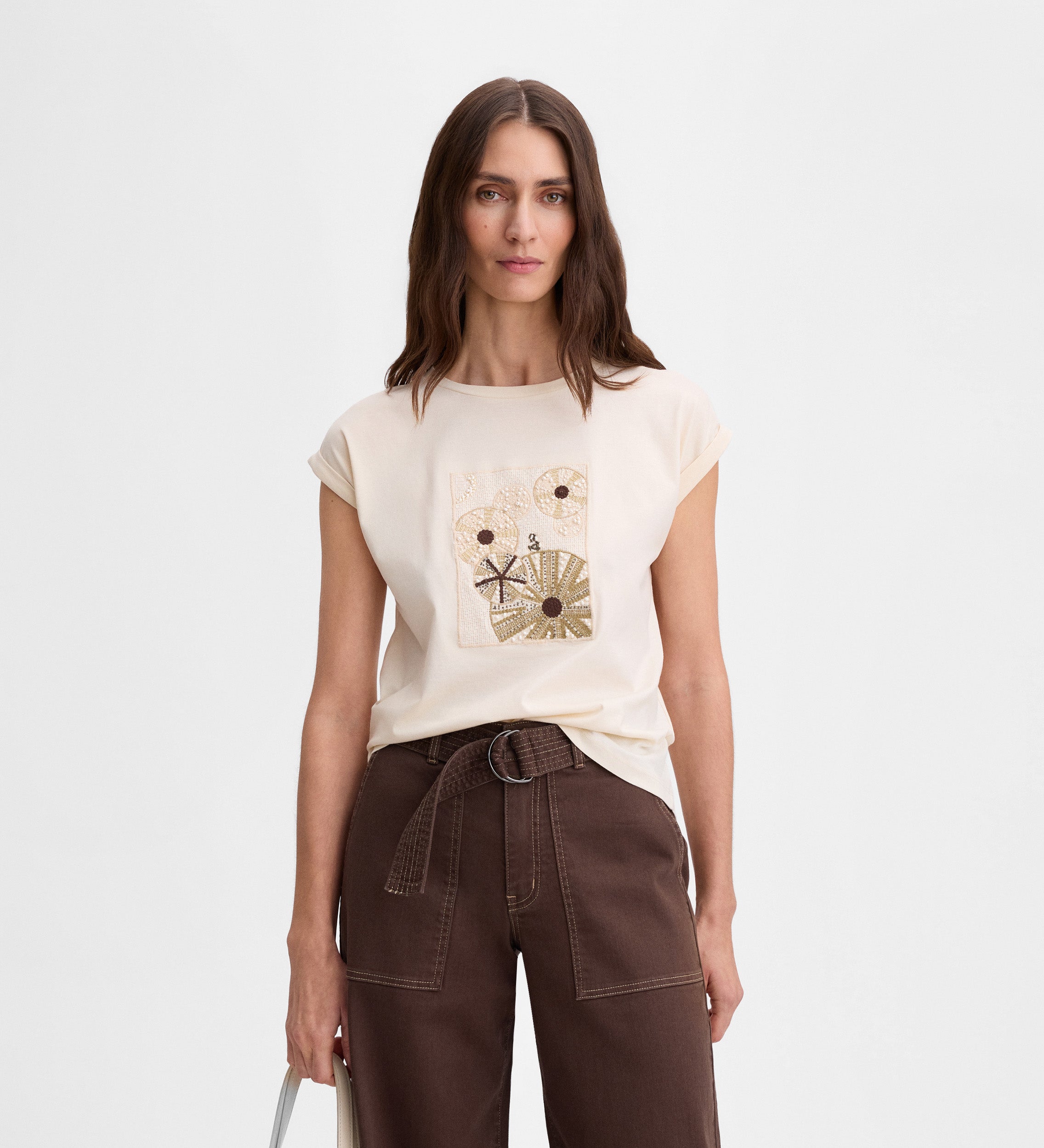 Embroidered t-shirt