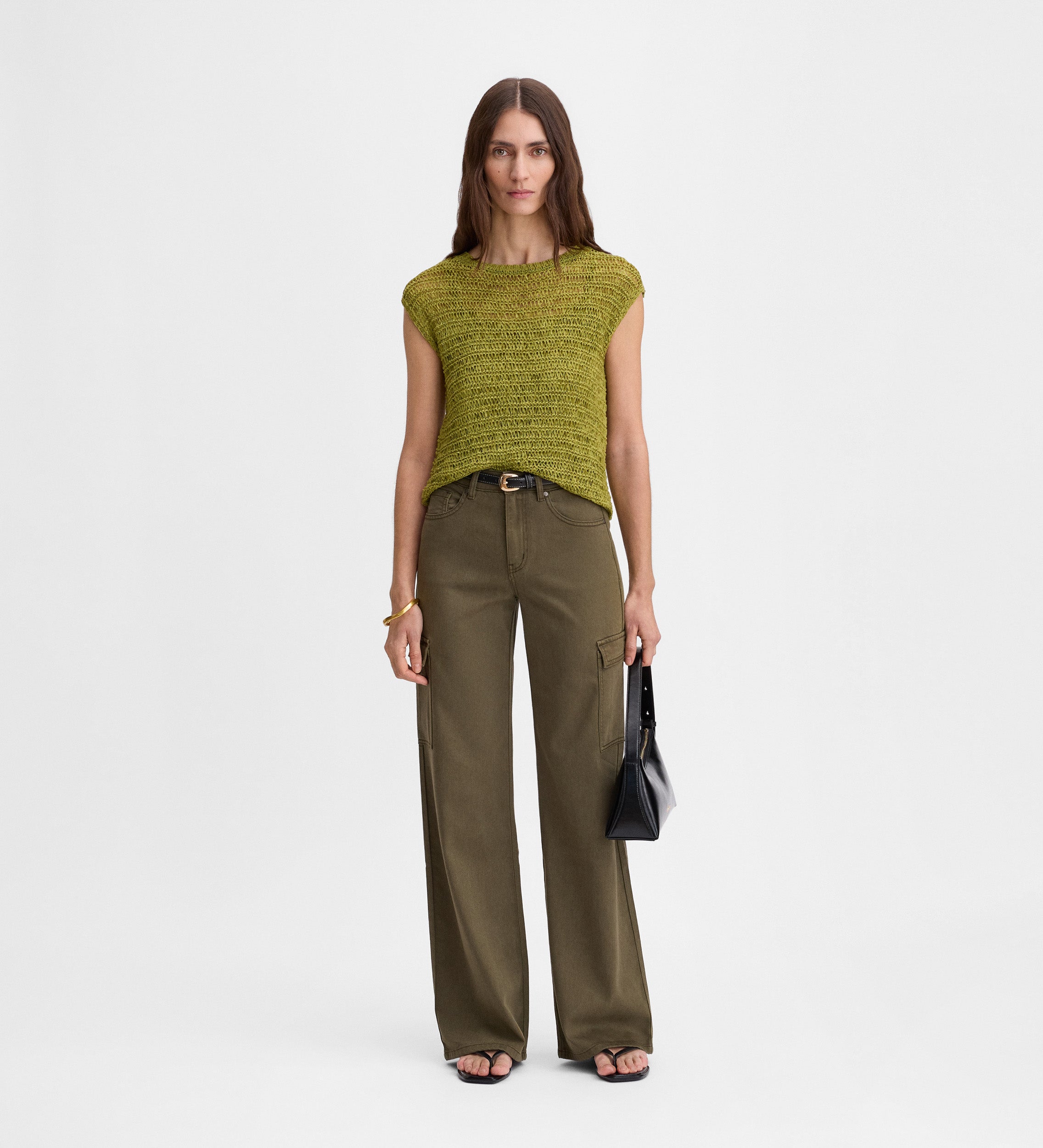 Pantalón vaquero cargo