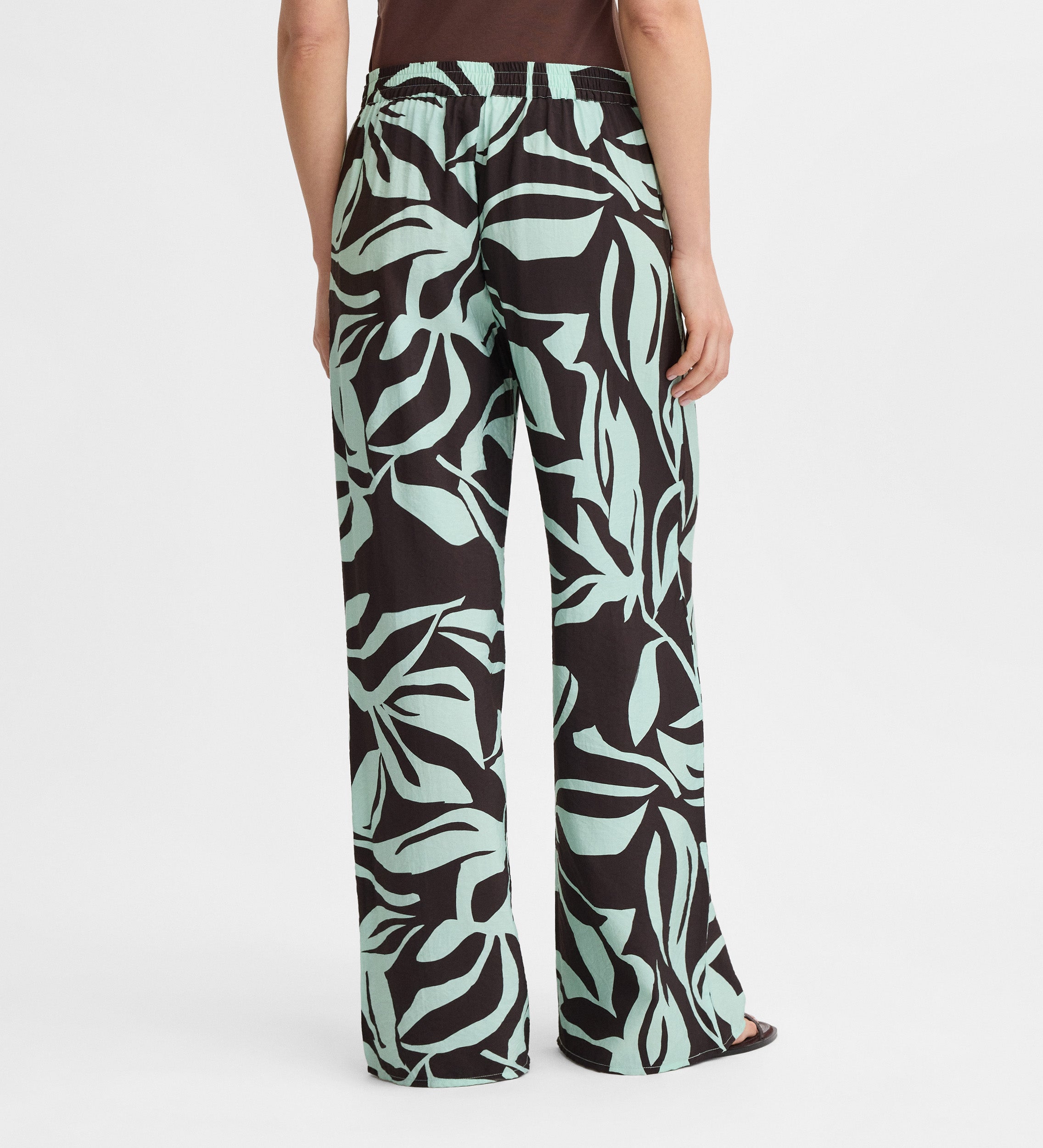 Pantalon imprimé fluide