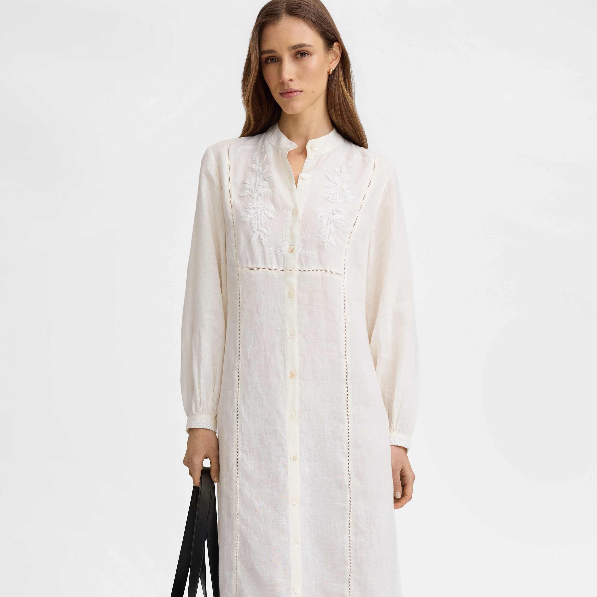 Vestido lino kaftan