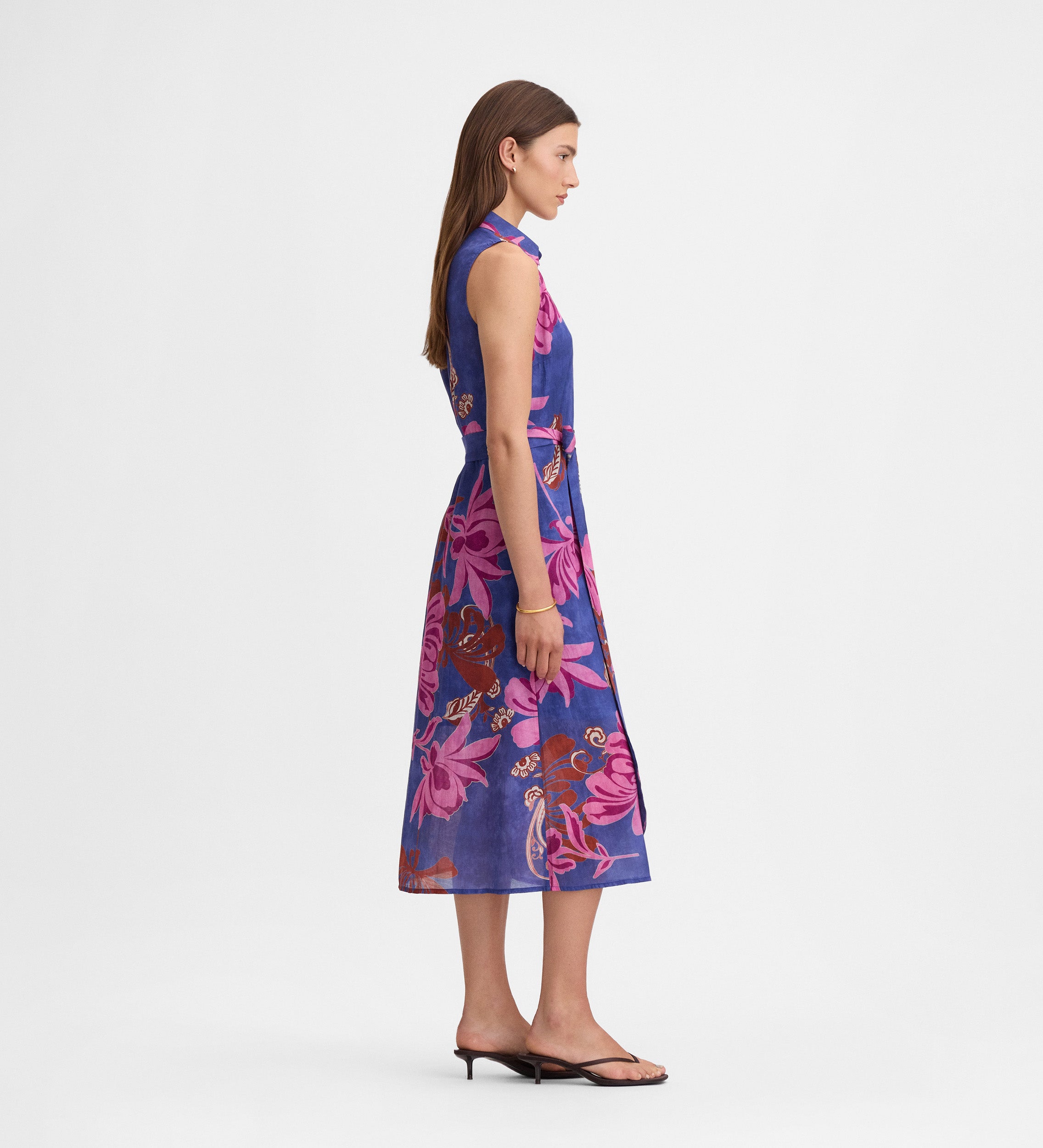 Robe chemise imprimée
