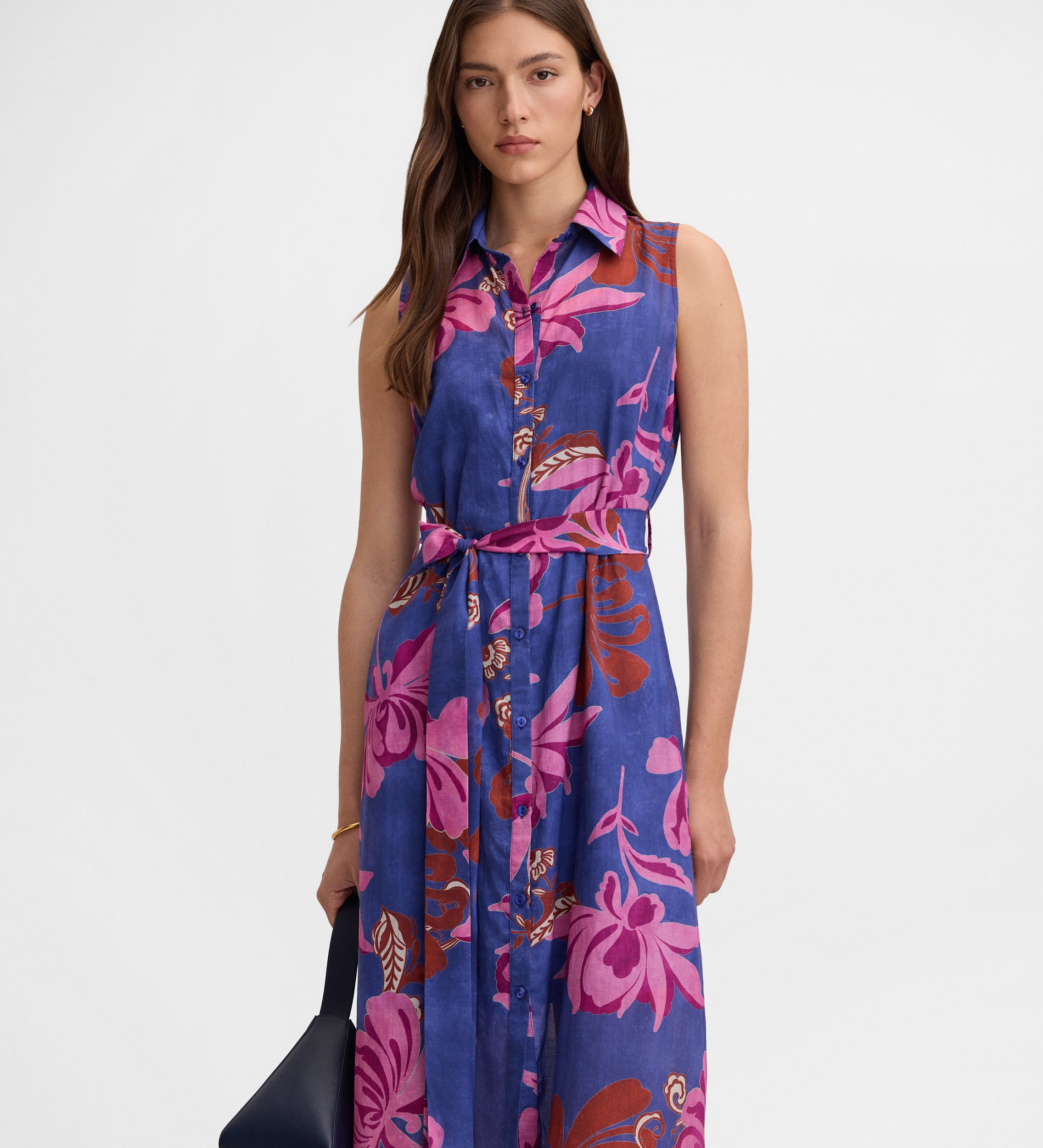 Robe chemise imprimée