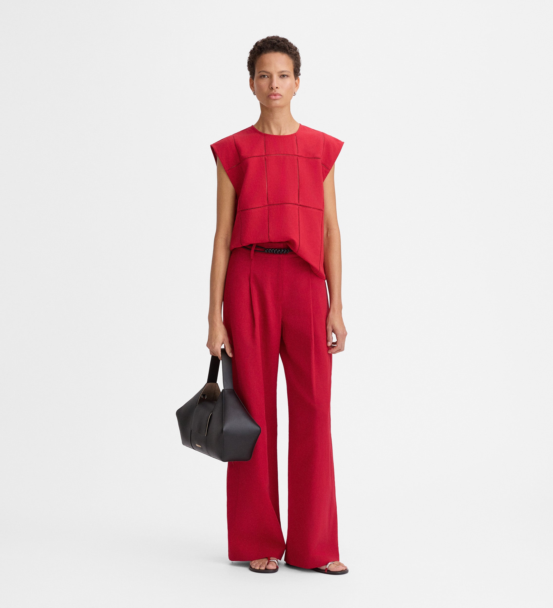 Pantalón ancho pinzas