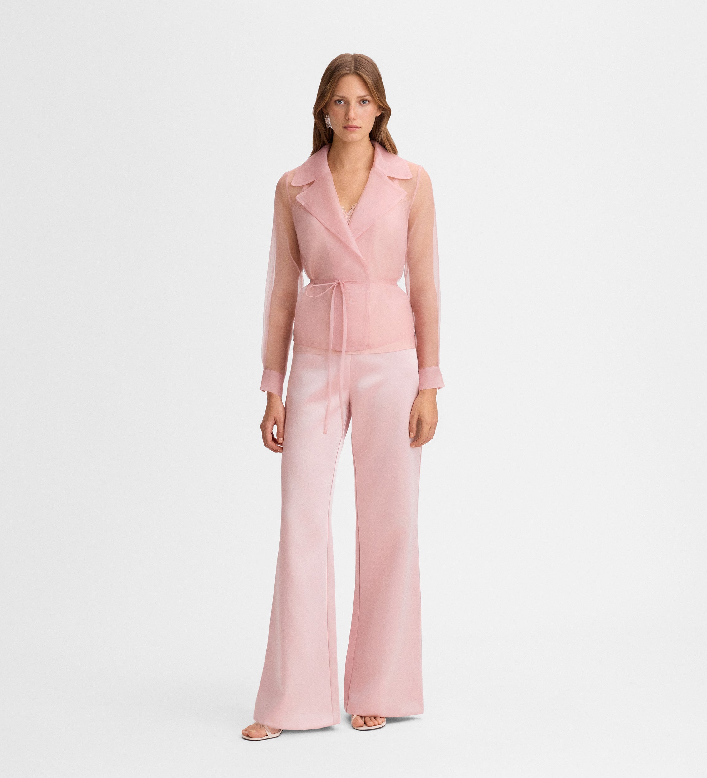 Chaqueta de organza