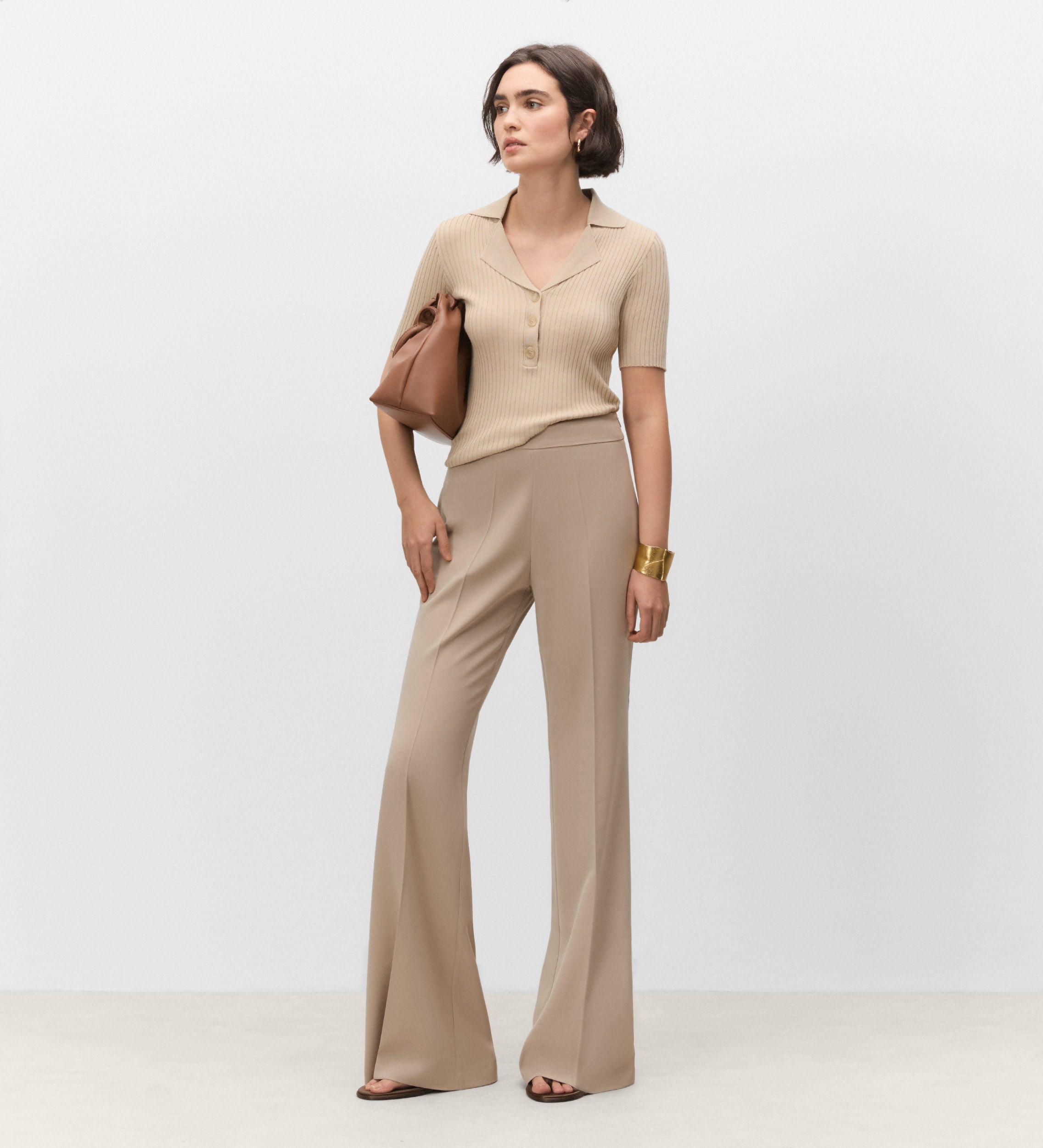 Pantalon évasé