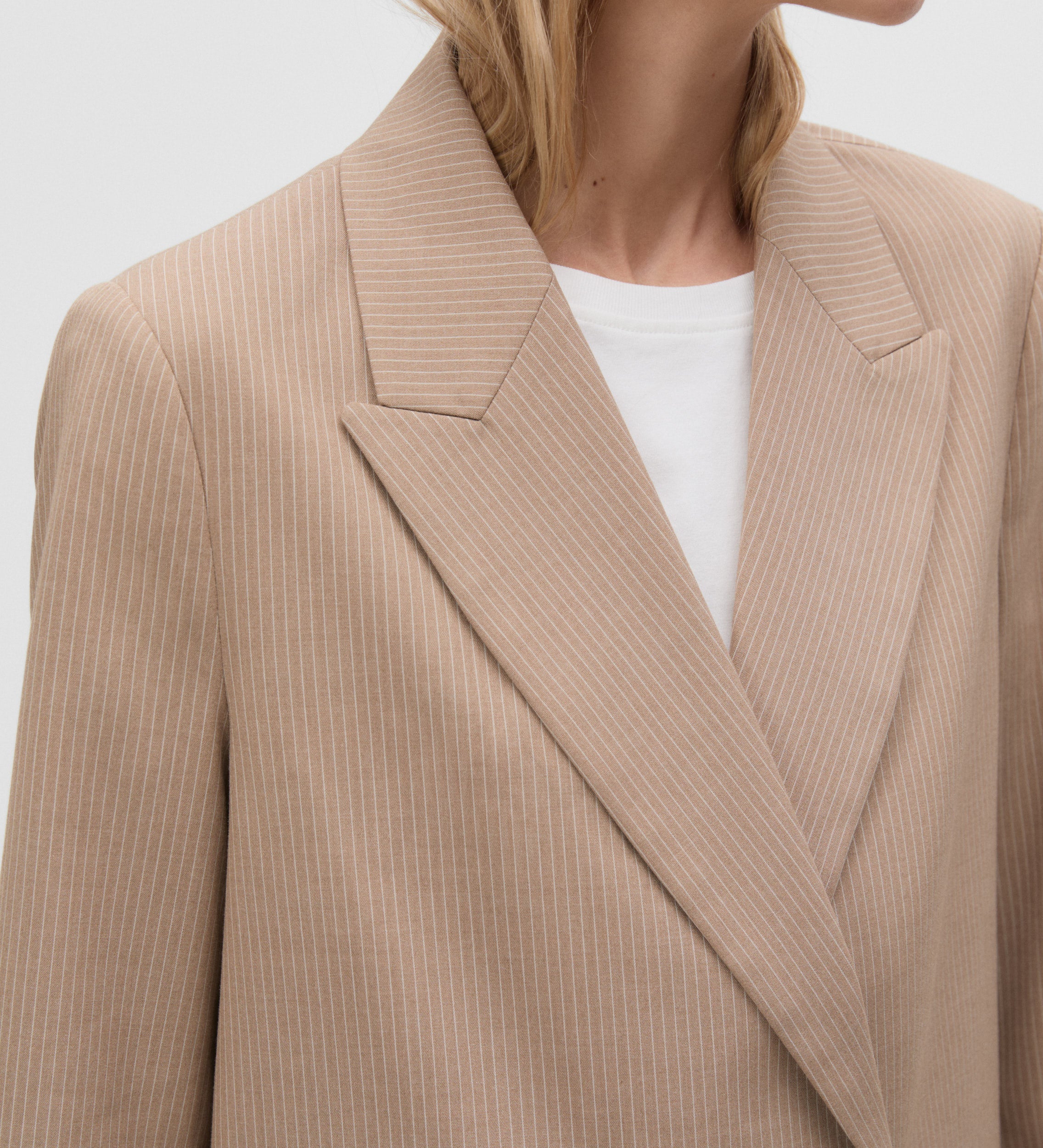 Blazer croisé à rayures