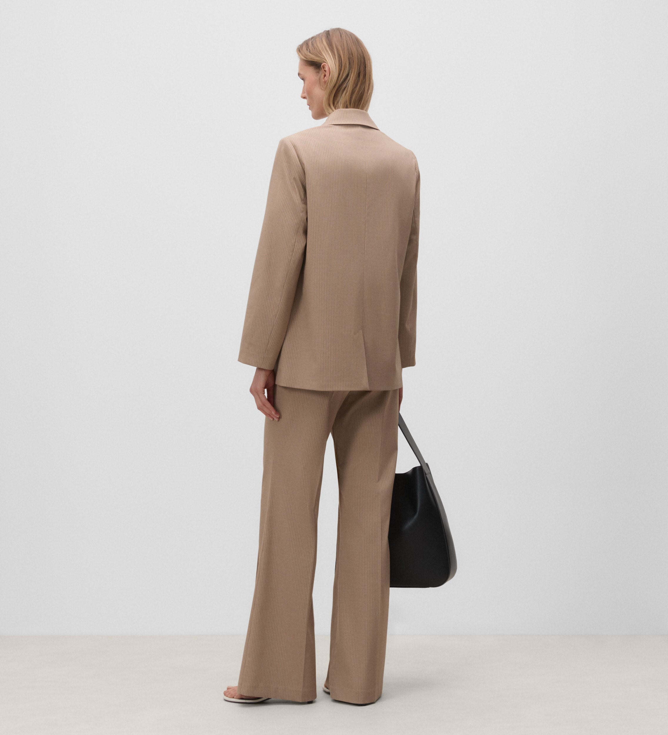 Blazer croisé à rayures