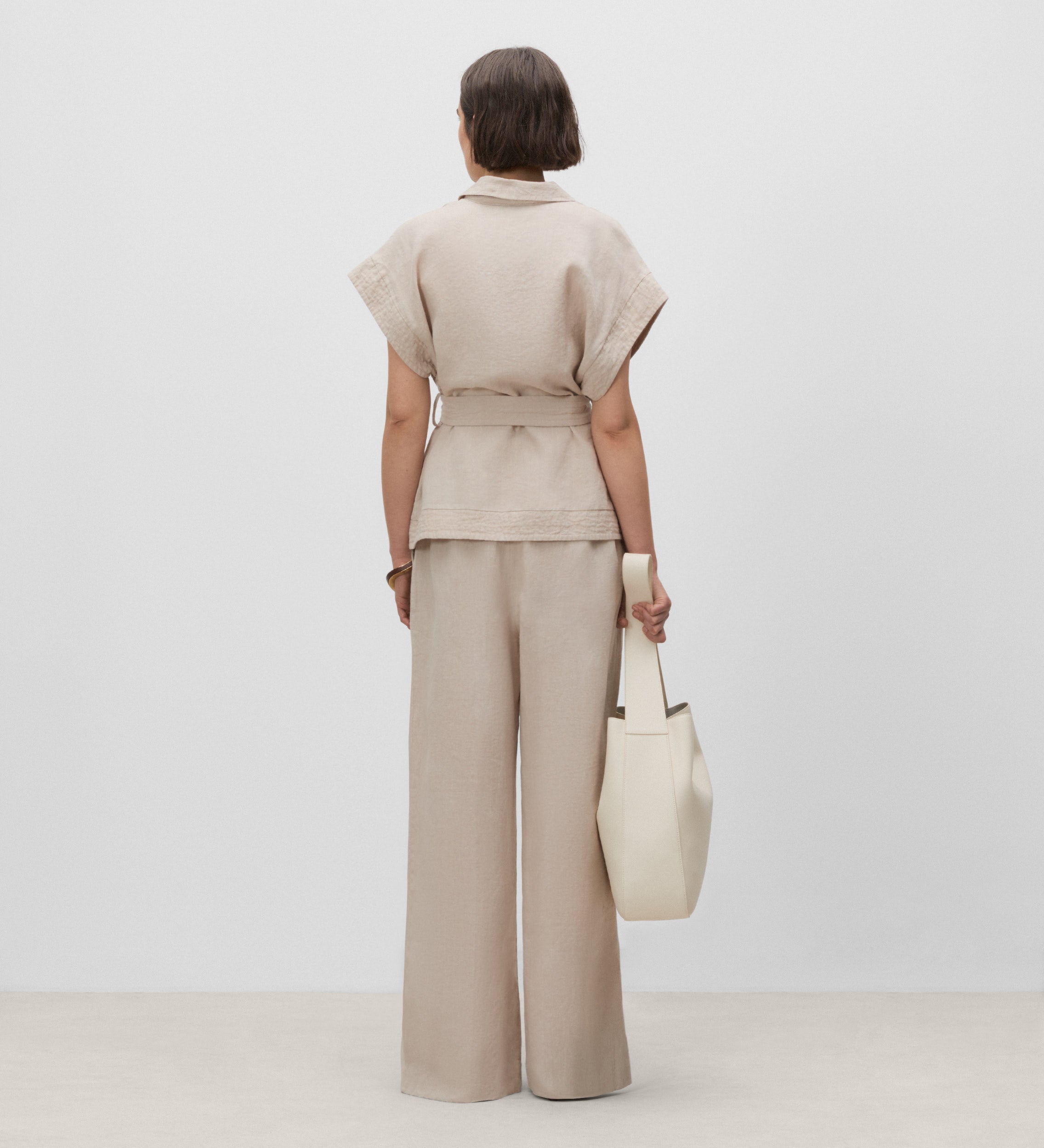 Dropped shoulder vest