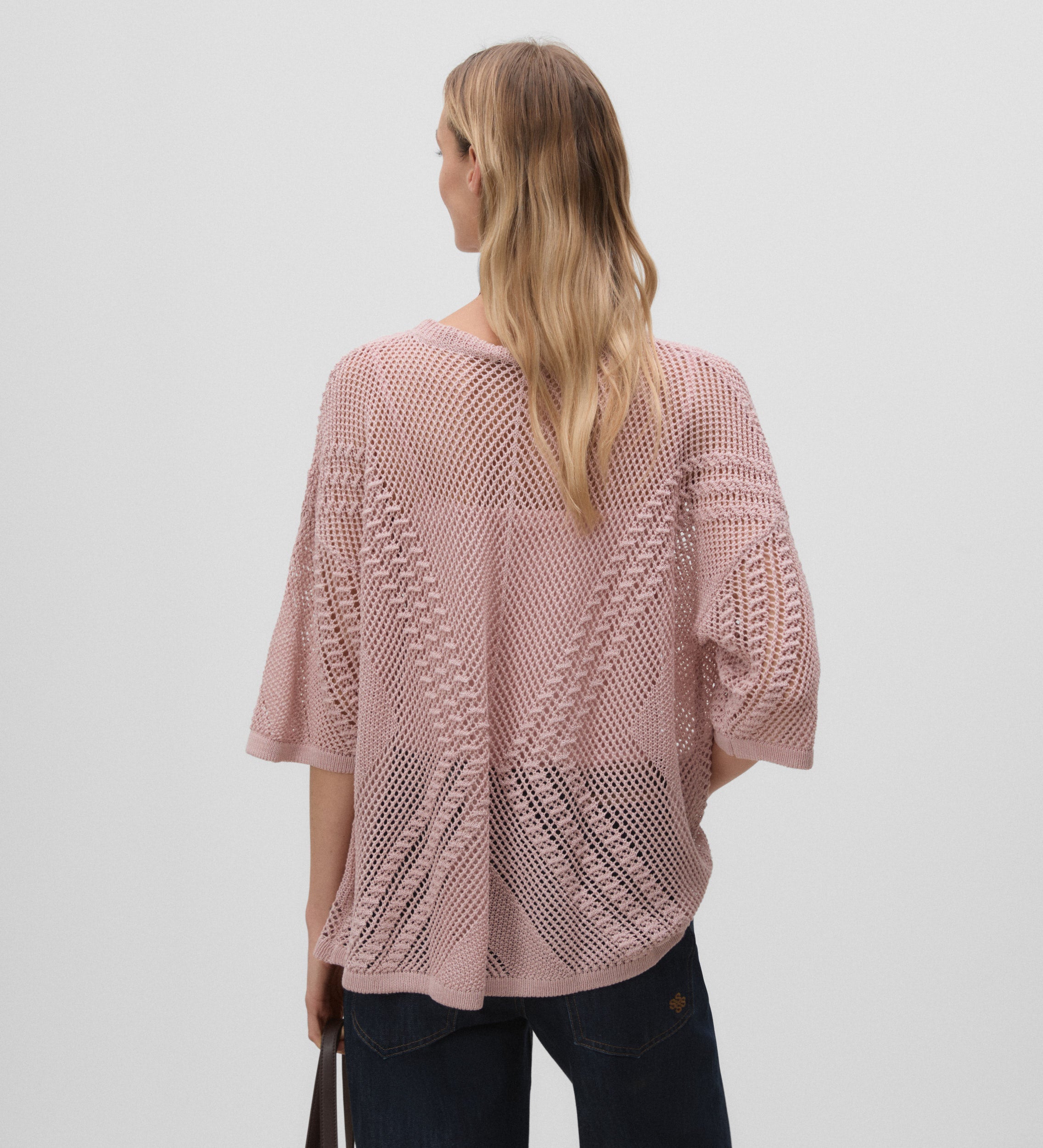 Jersey calado ancho