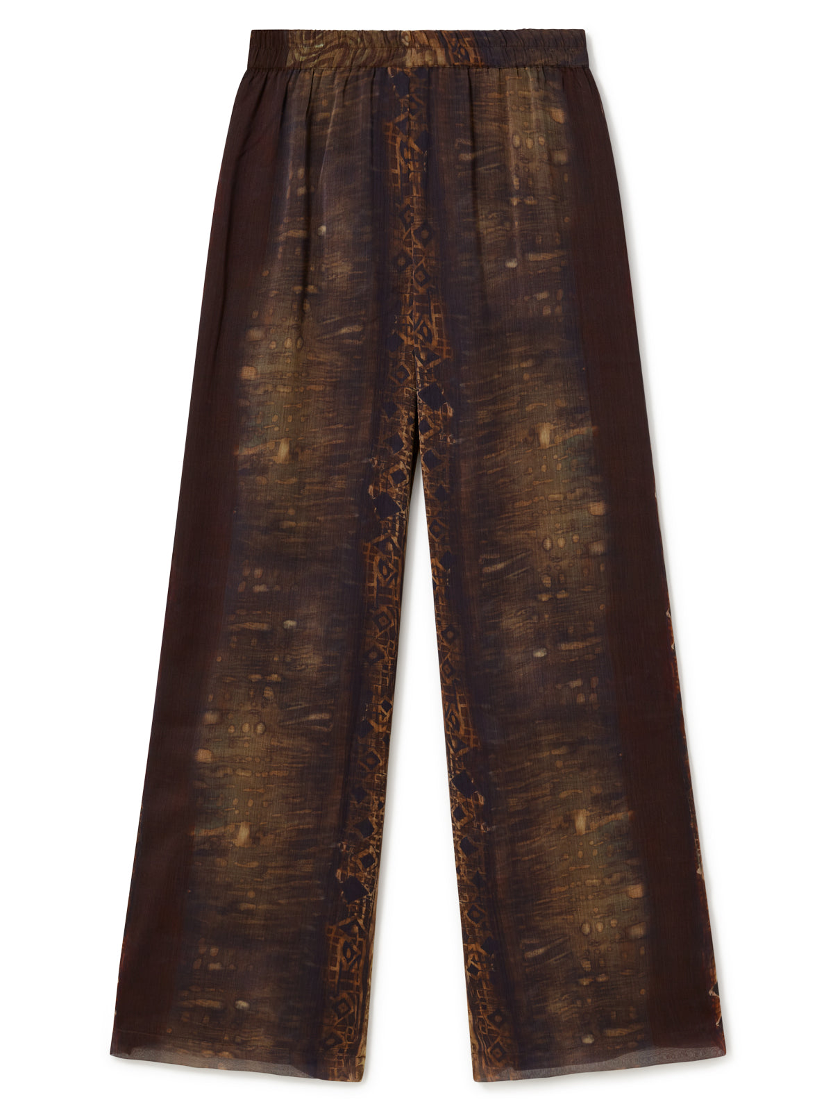Pantalón crop estampado