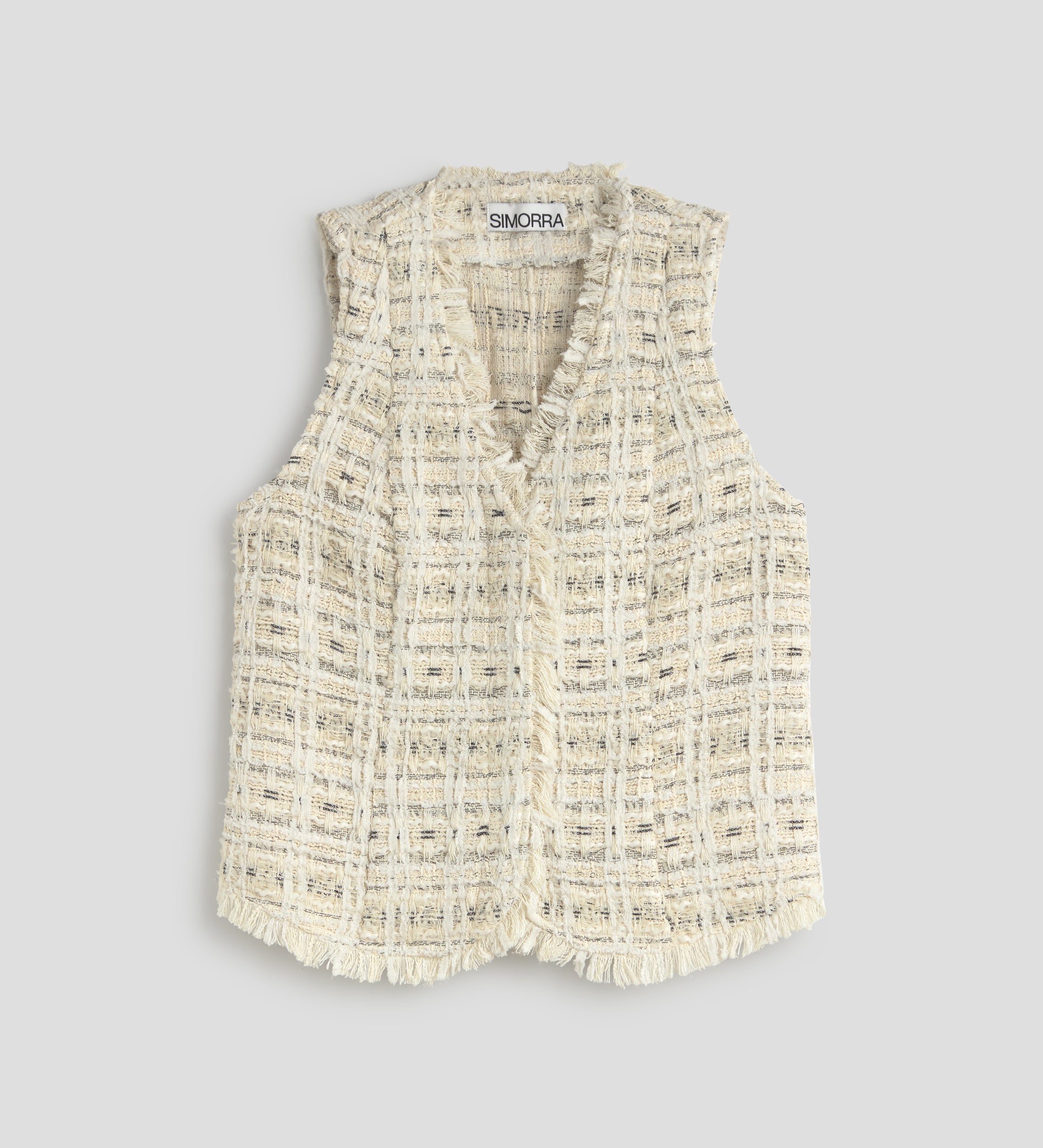 Gilet tricoté fantaisie