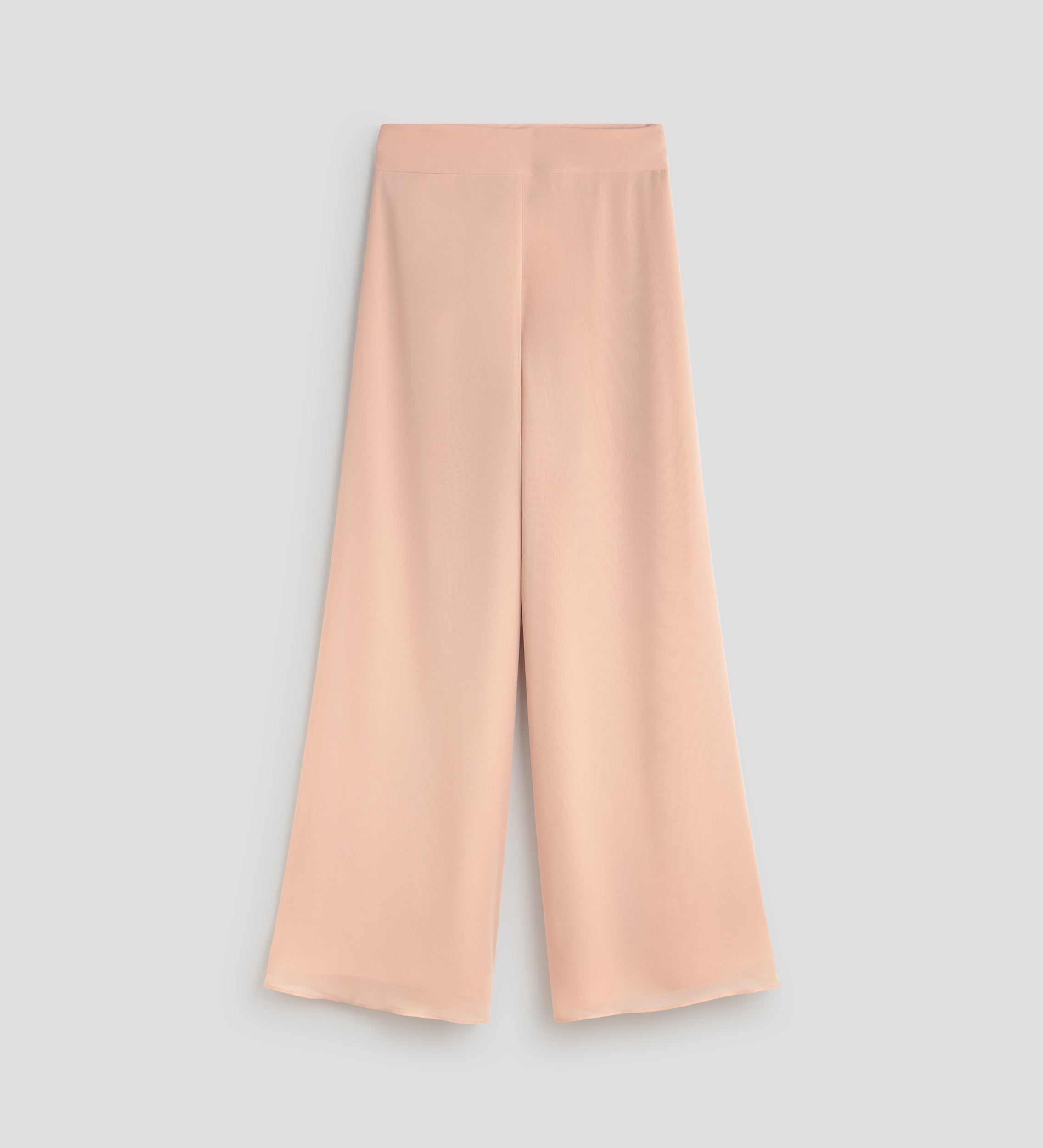 Pantalon palazzo en mousseline