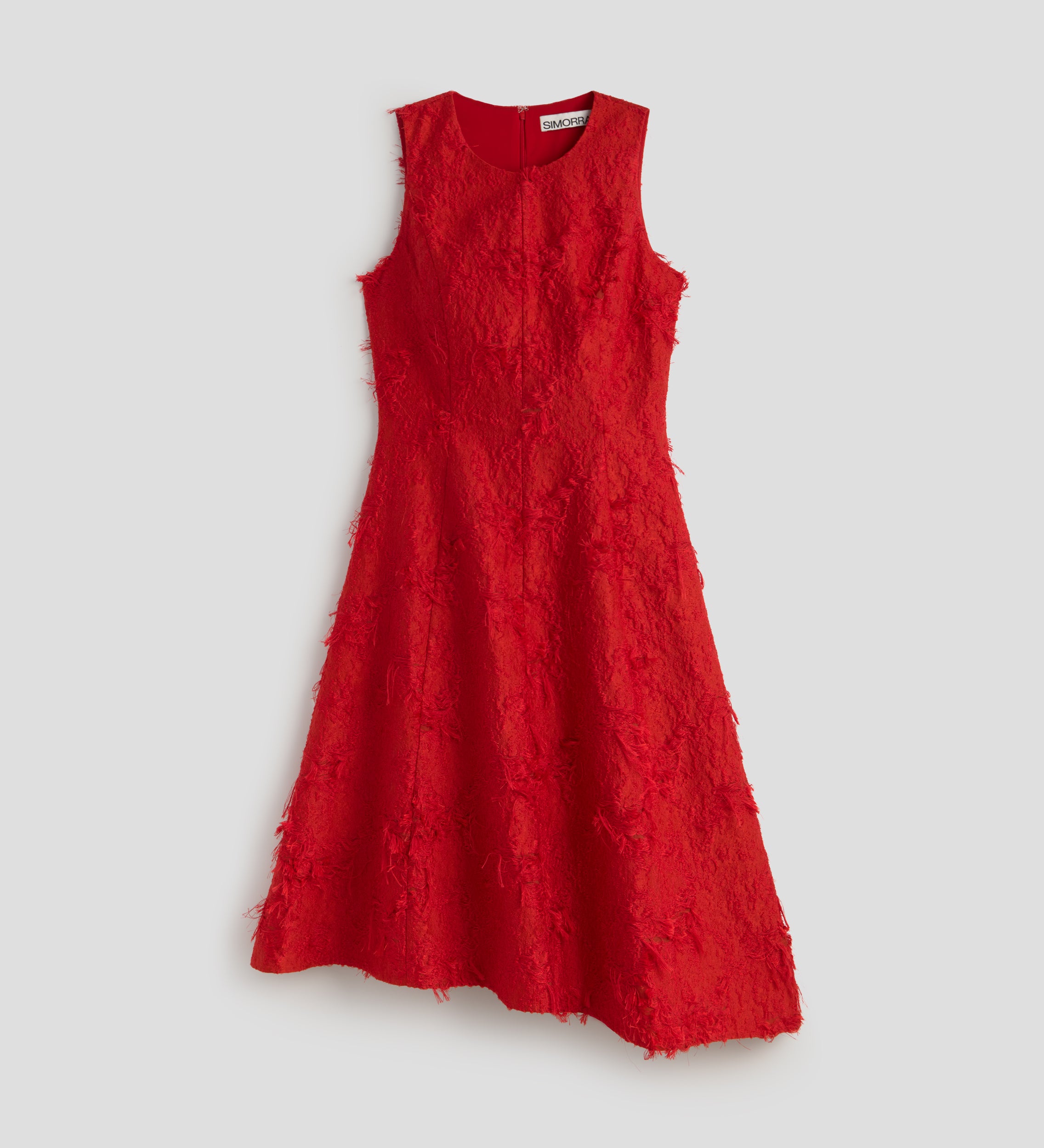 Vestido escote caja