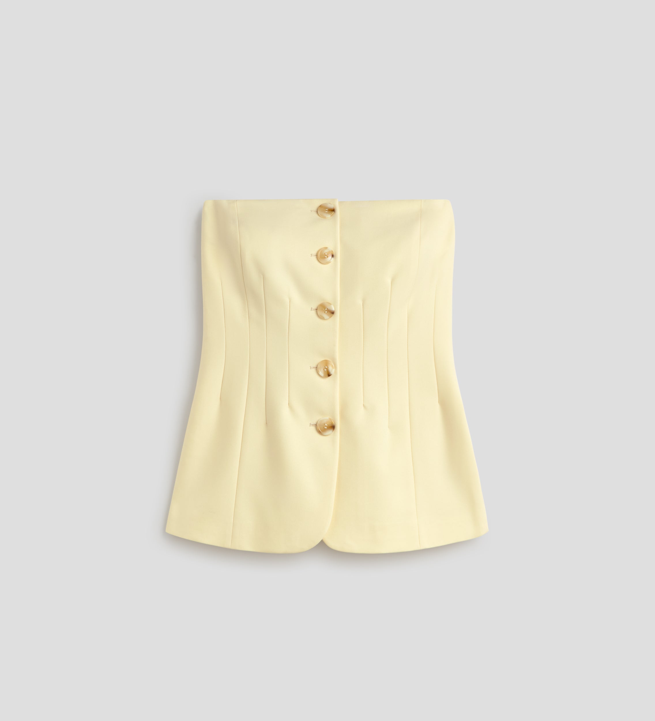 Strapless top