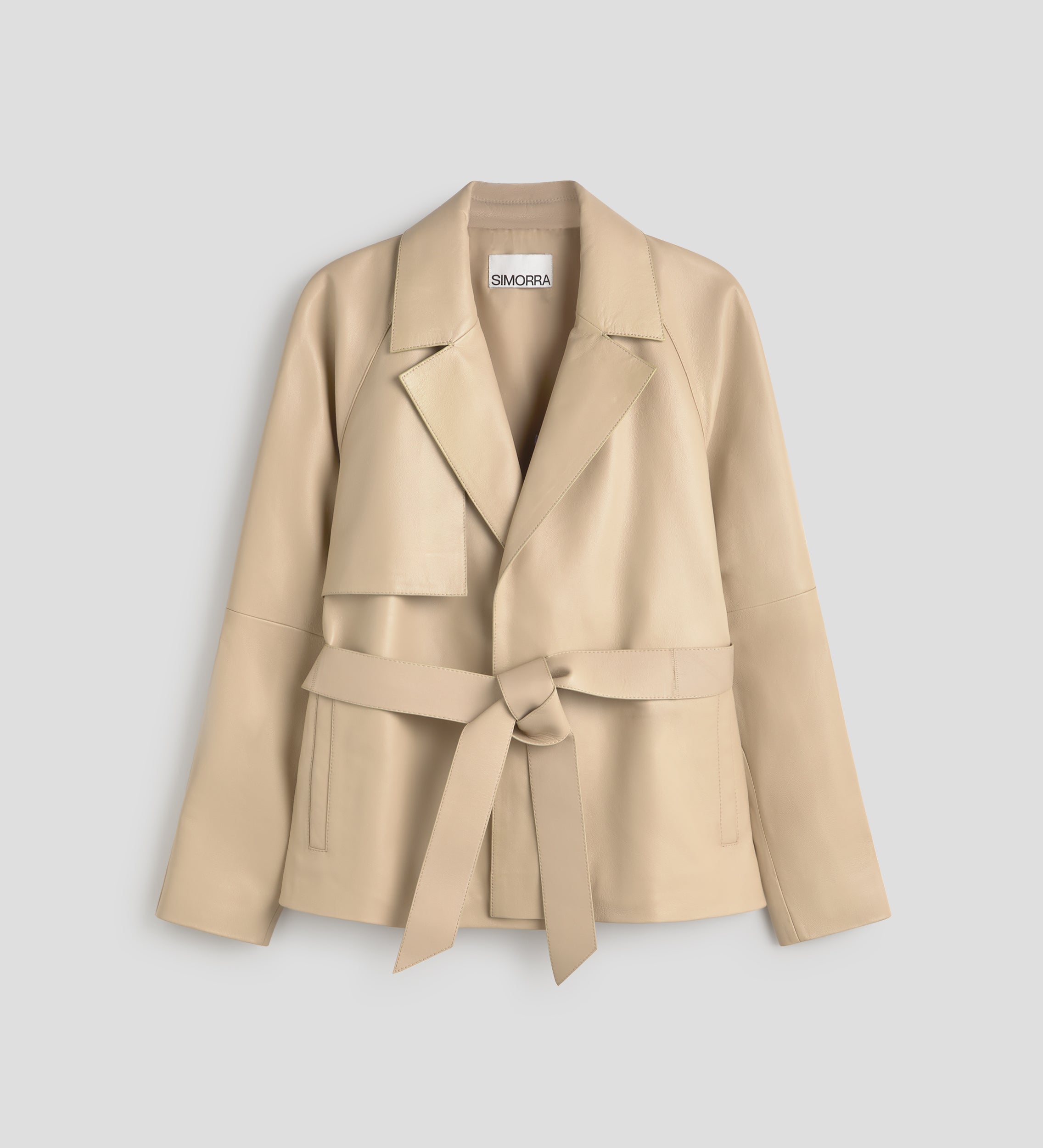 Gabardina corta napa