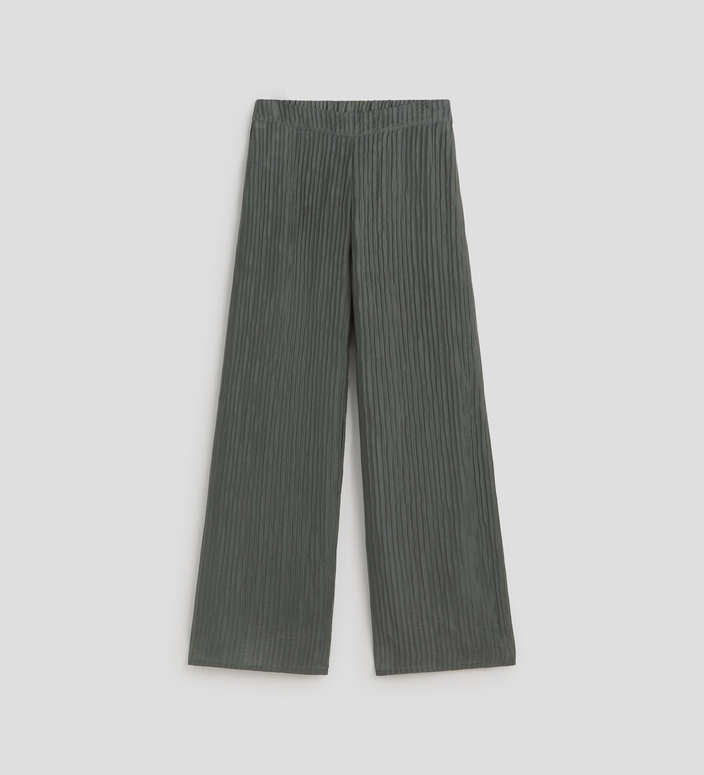 Pantalón ancho textura