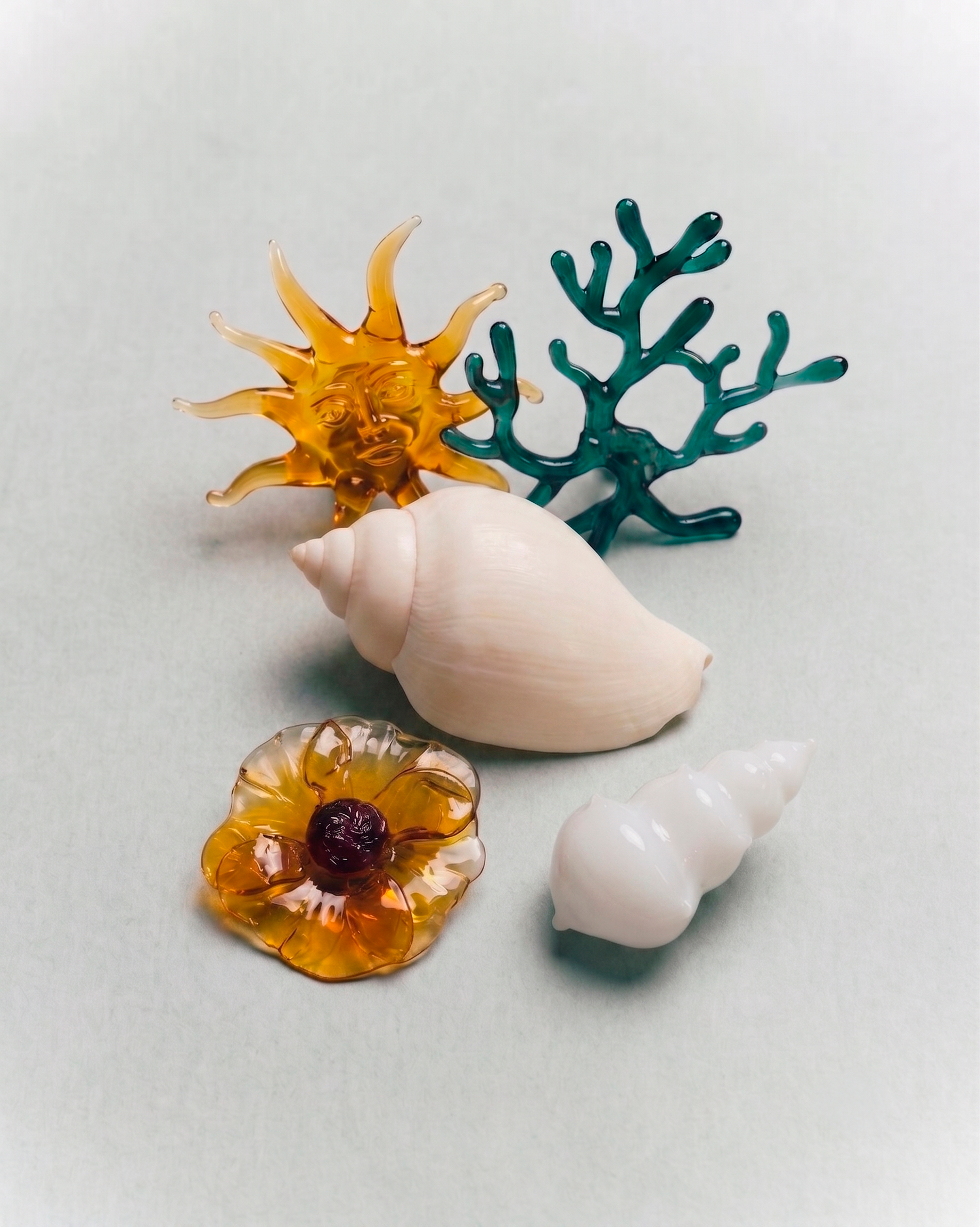 PREVENTA Broche Caracola x Mar Bermejo