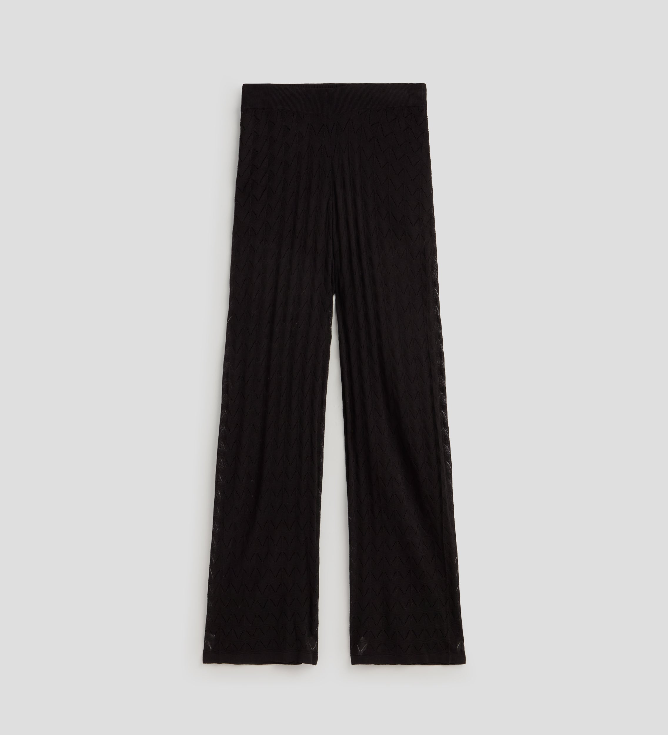 Pantalon en maille ajourée