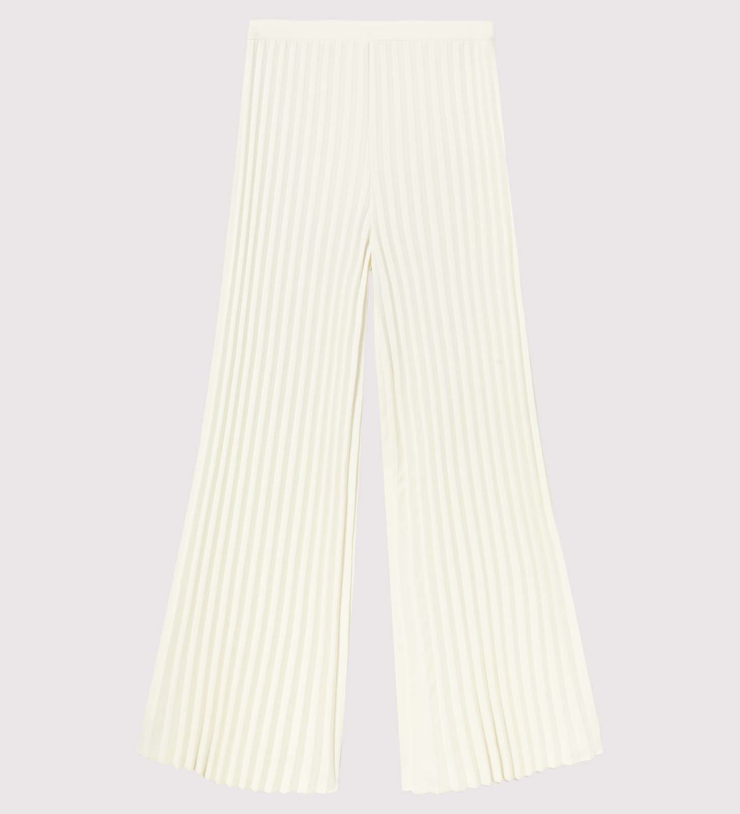 Pantalón crepé plisado