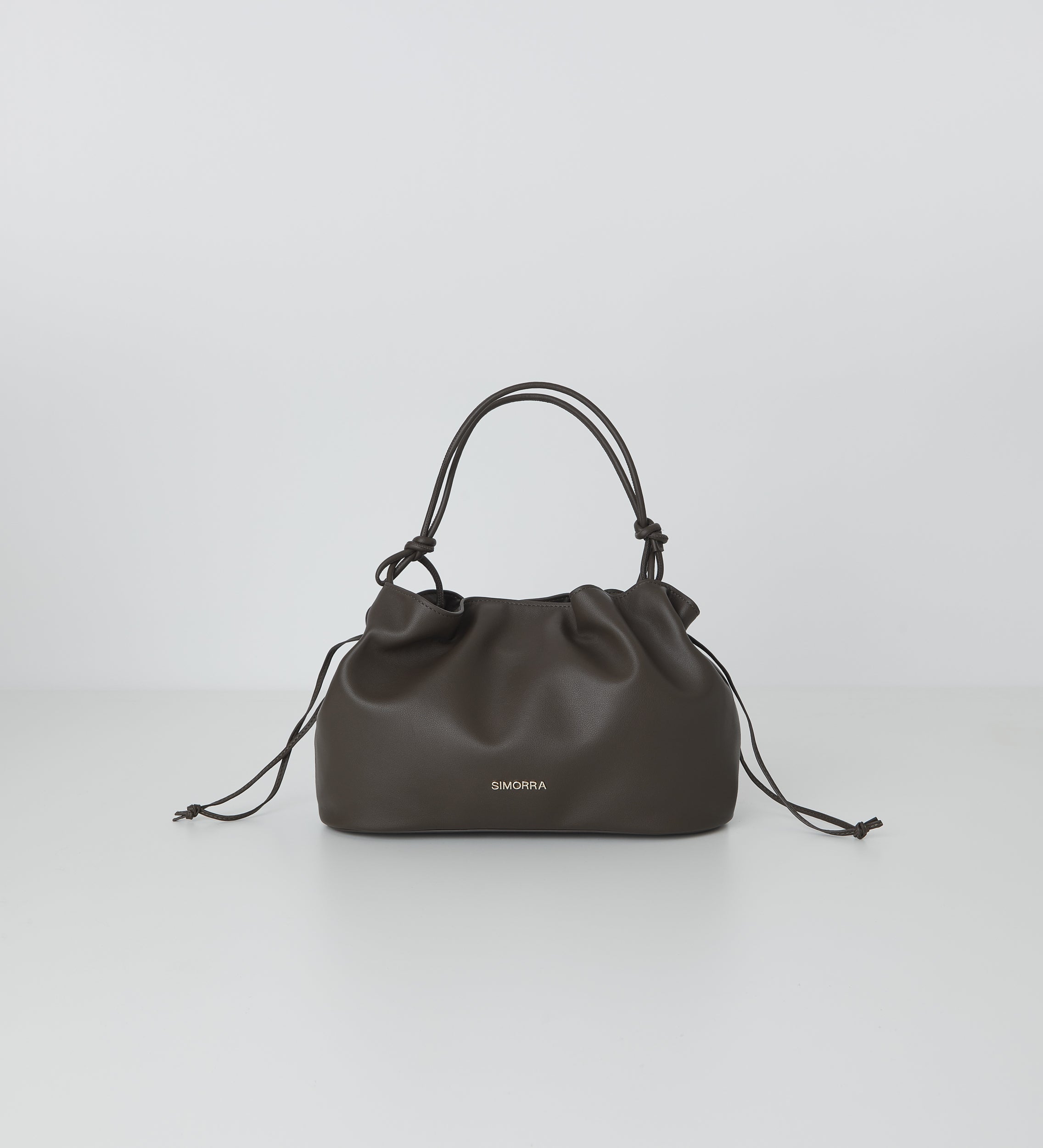 Leather sack bag
