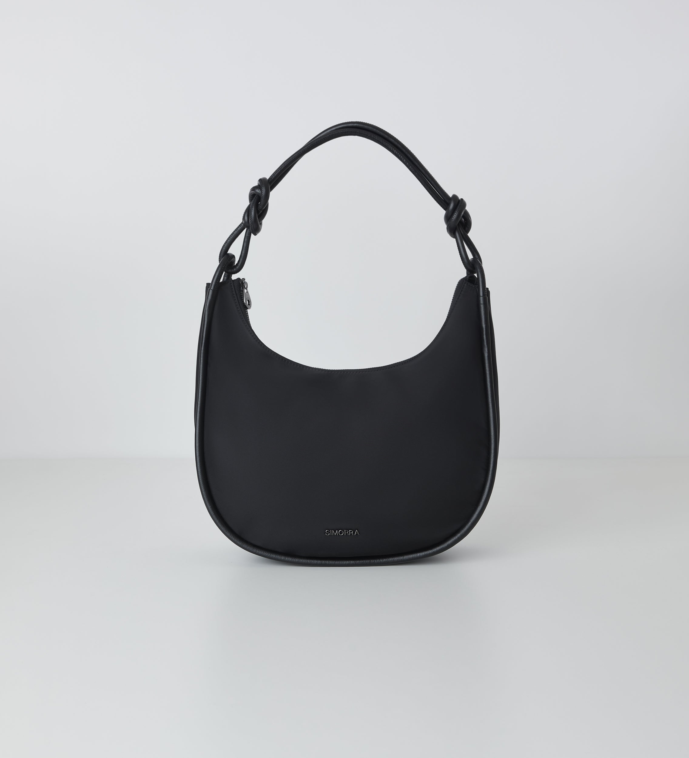 Technical and leather bag