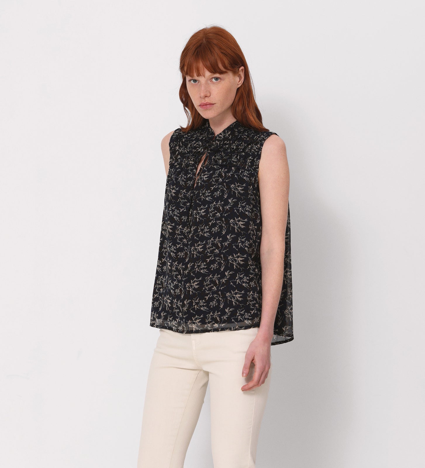 Blusa canesú nido de abeja