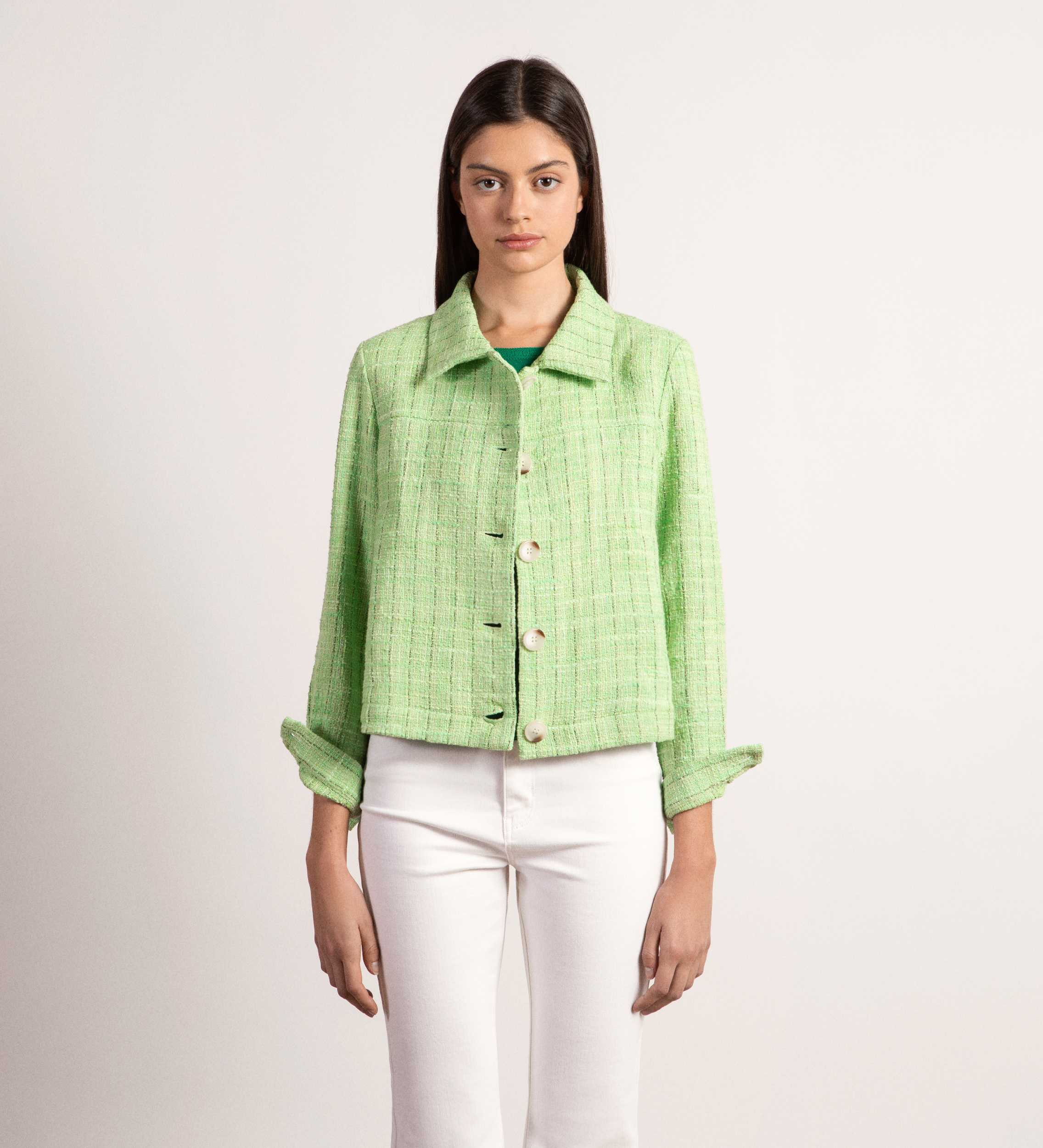 Chaqueta tweed
