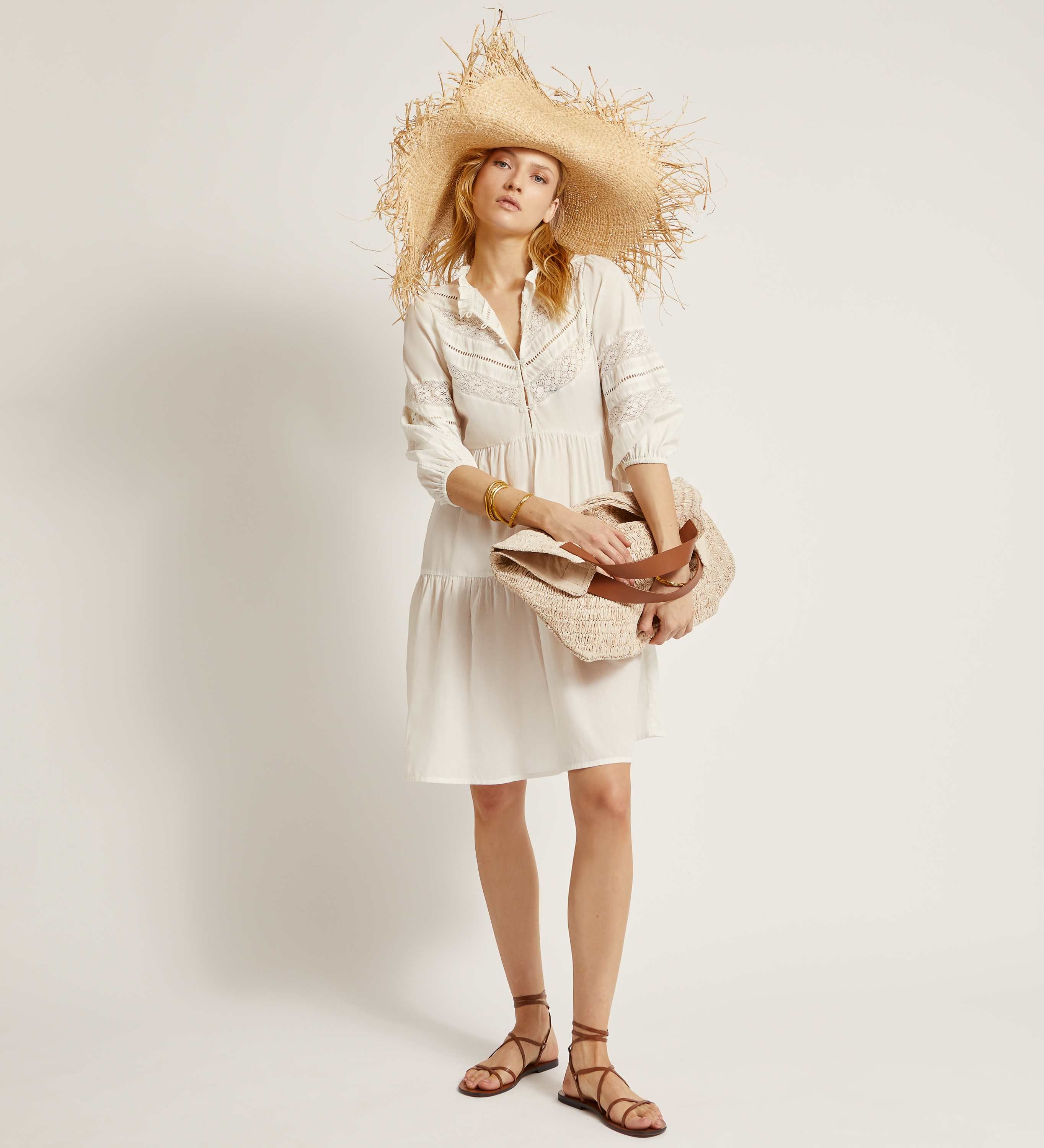 Vestido fluido midi