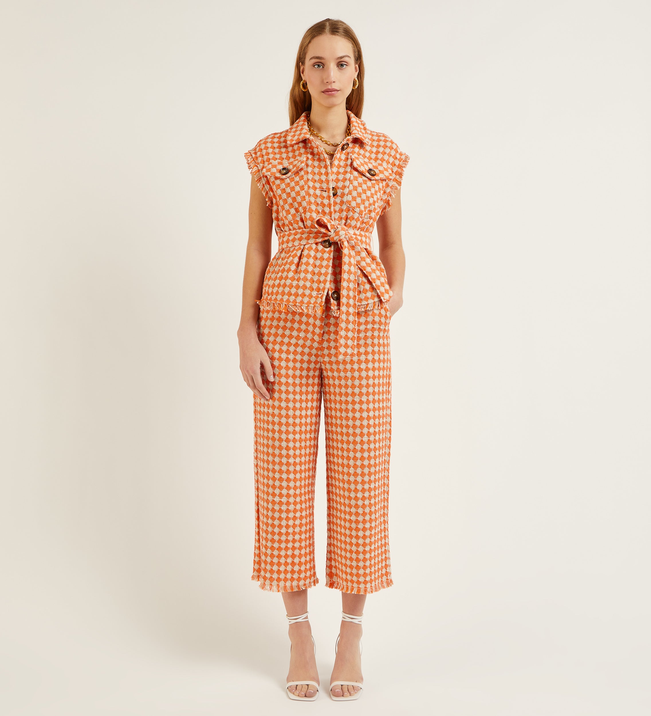 Pantalón tweed