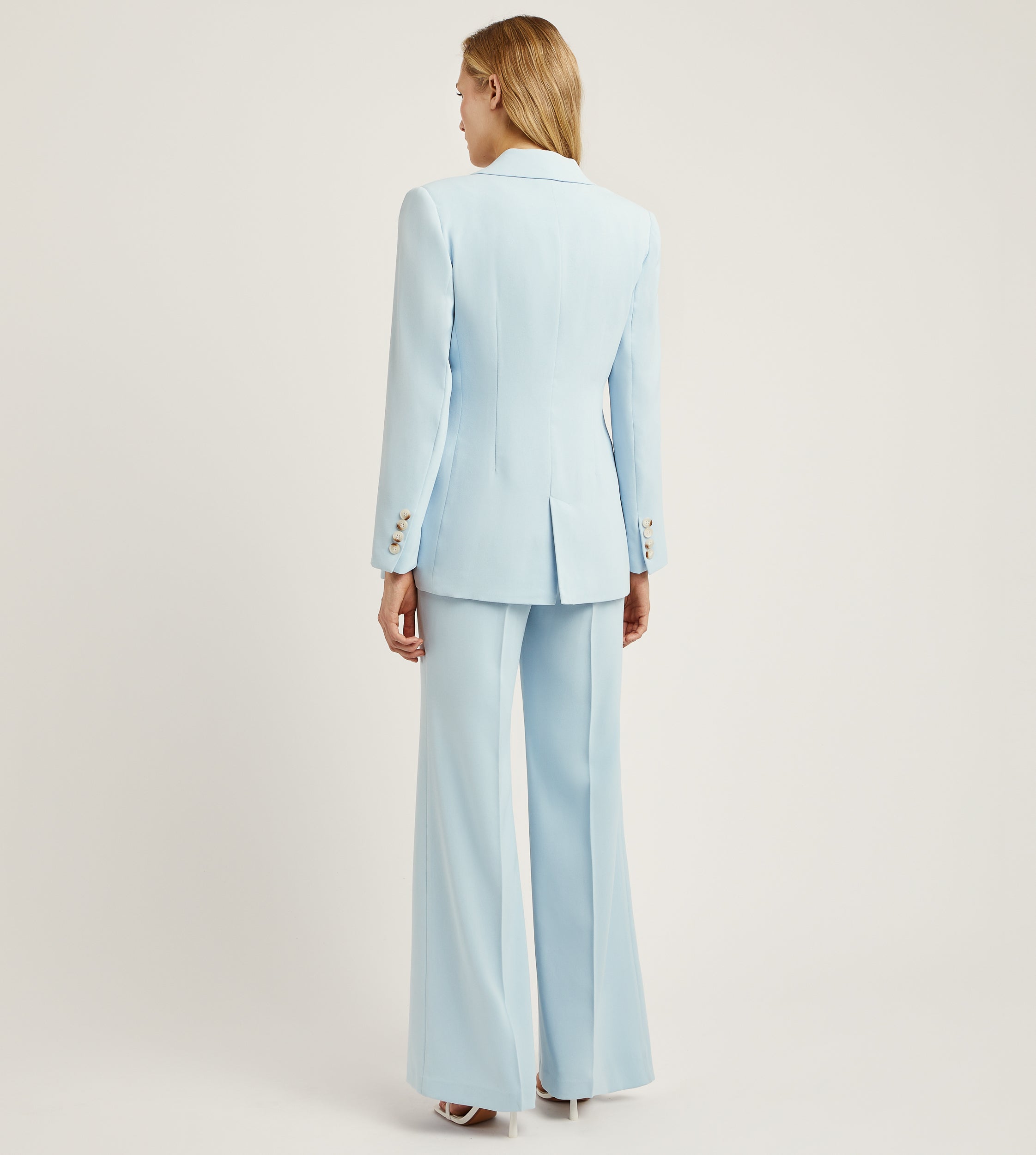 Pantalon large en crêpe