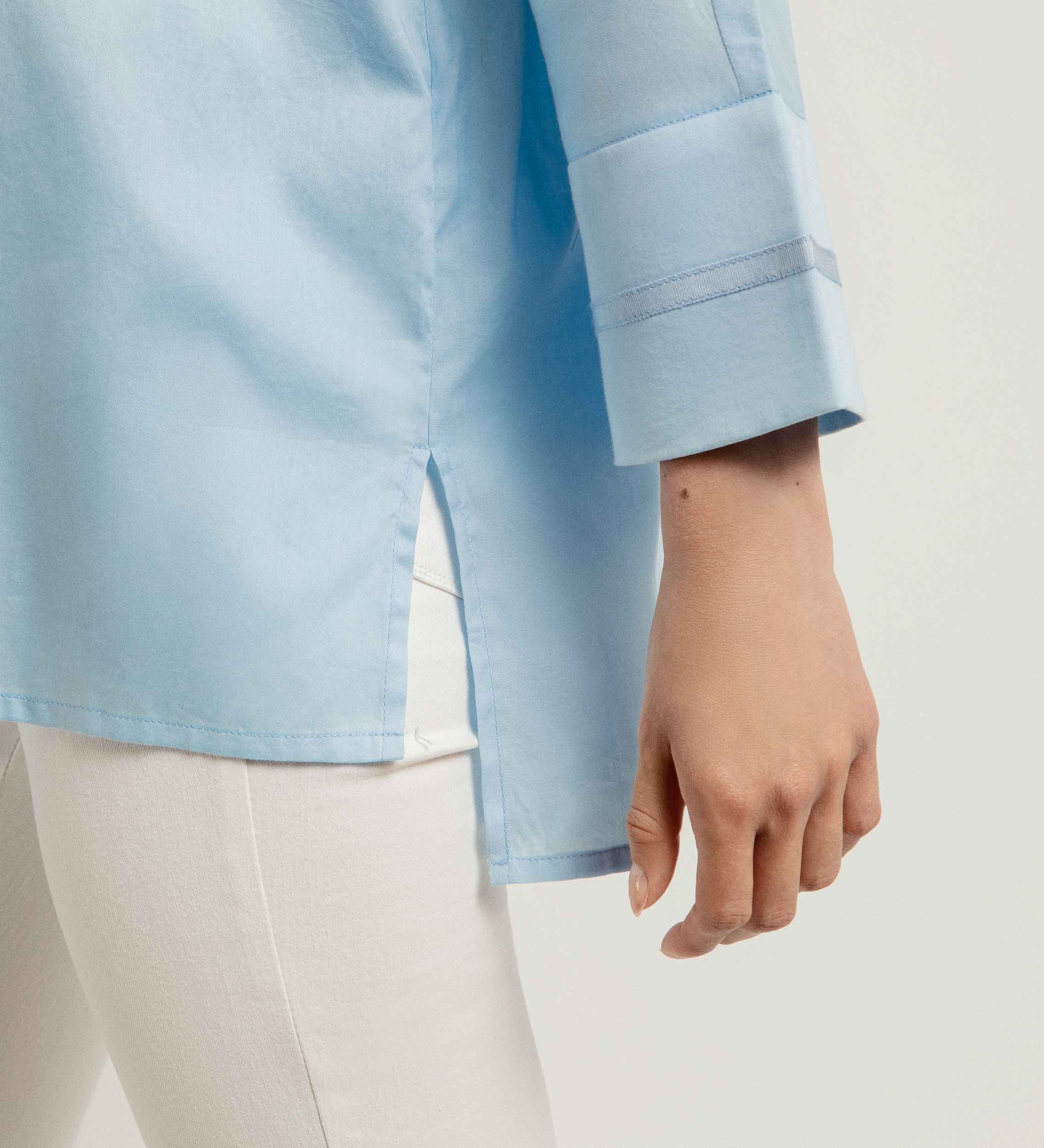 Oversized cotton shirt