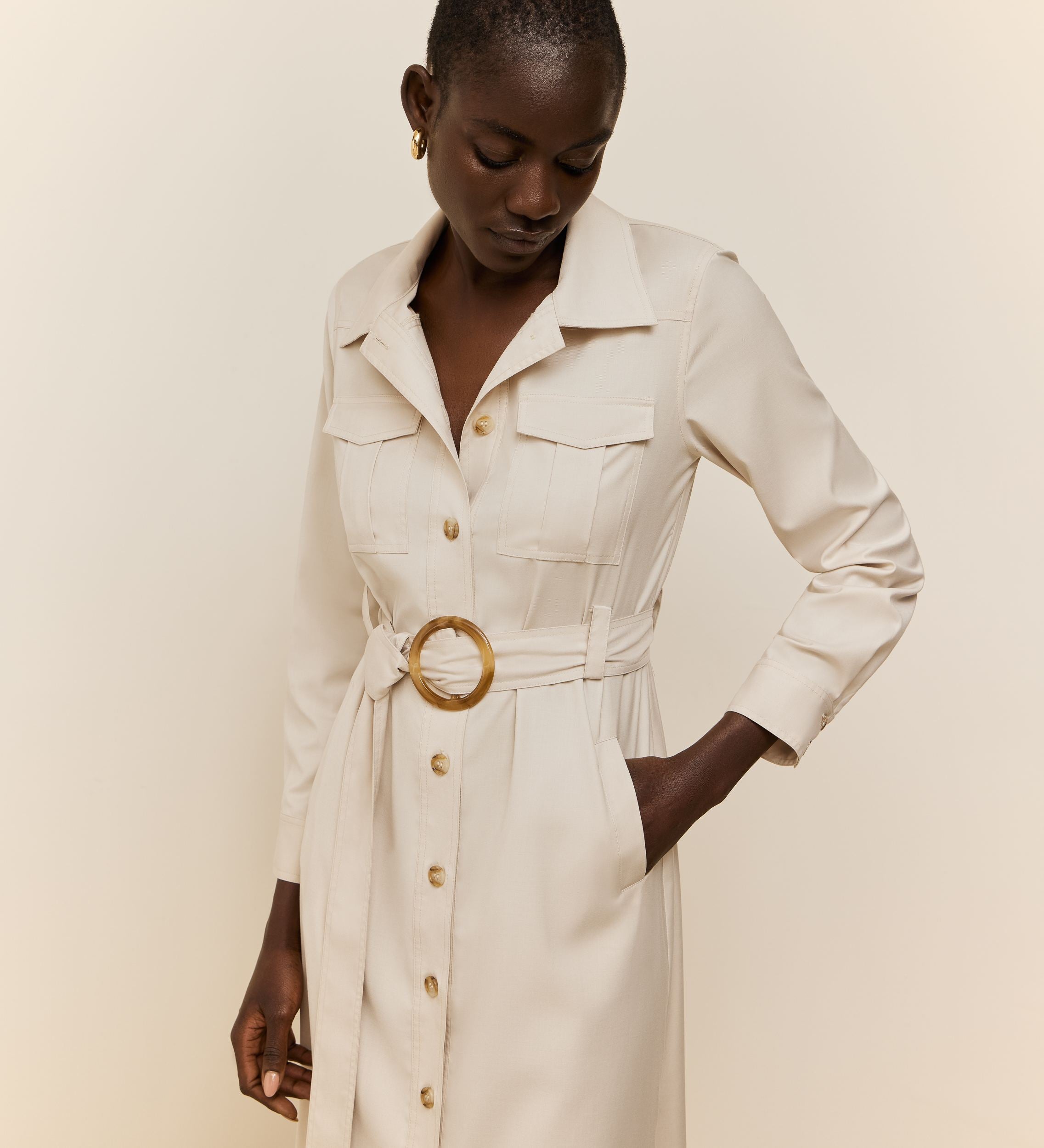 Boucle de ceinture de robe