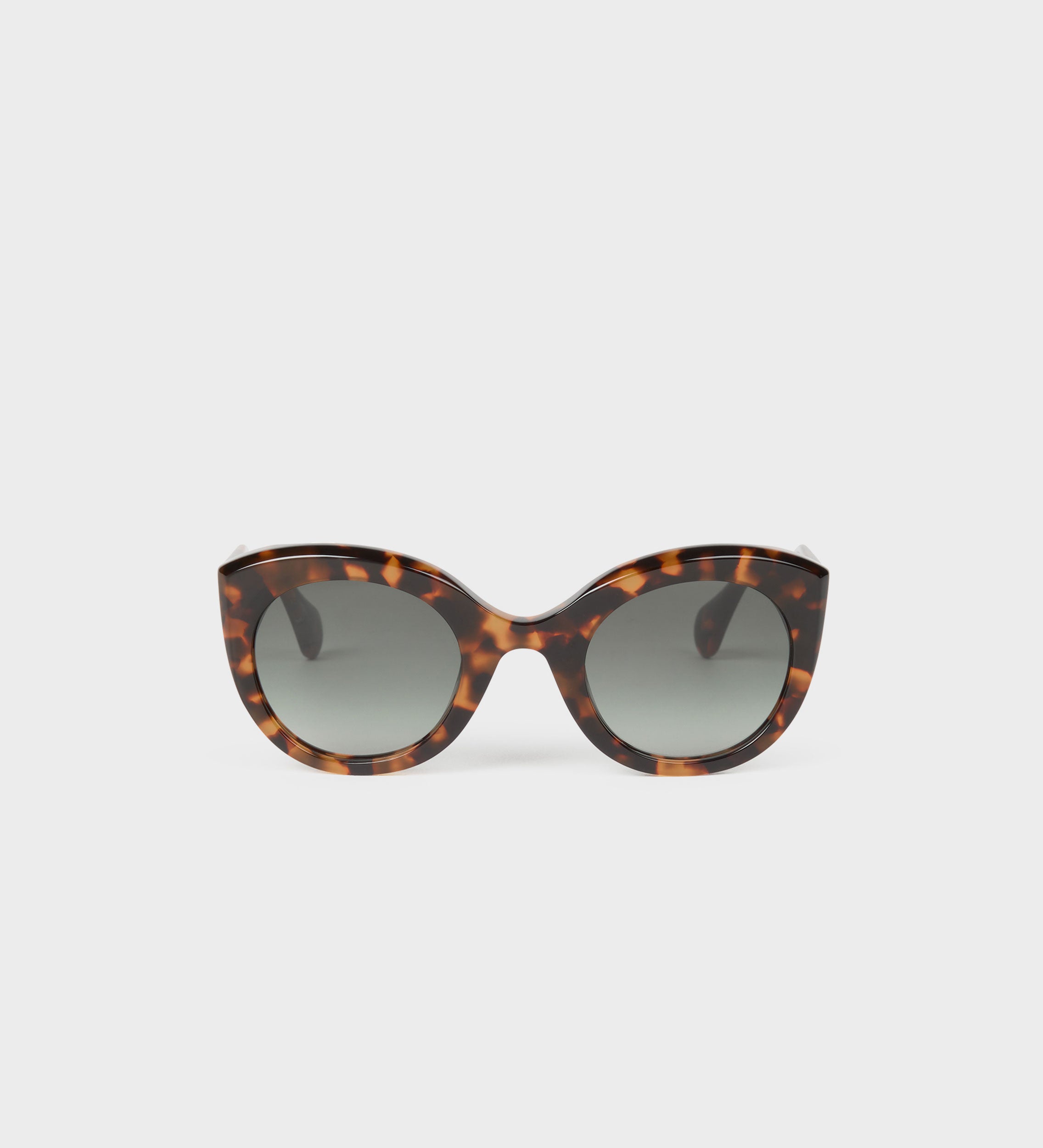 Lunettes de soleil ovales œil de chat
